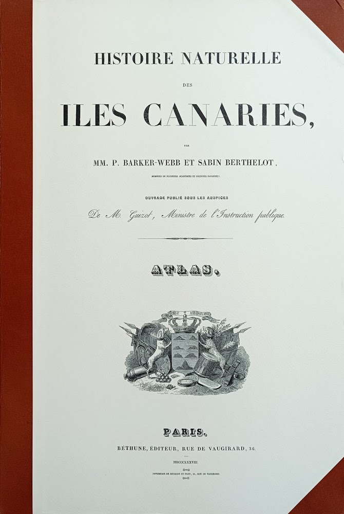 HISTOIRE NATURELLE DES ILES CANARIES