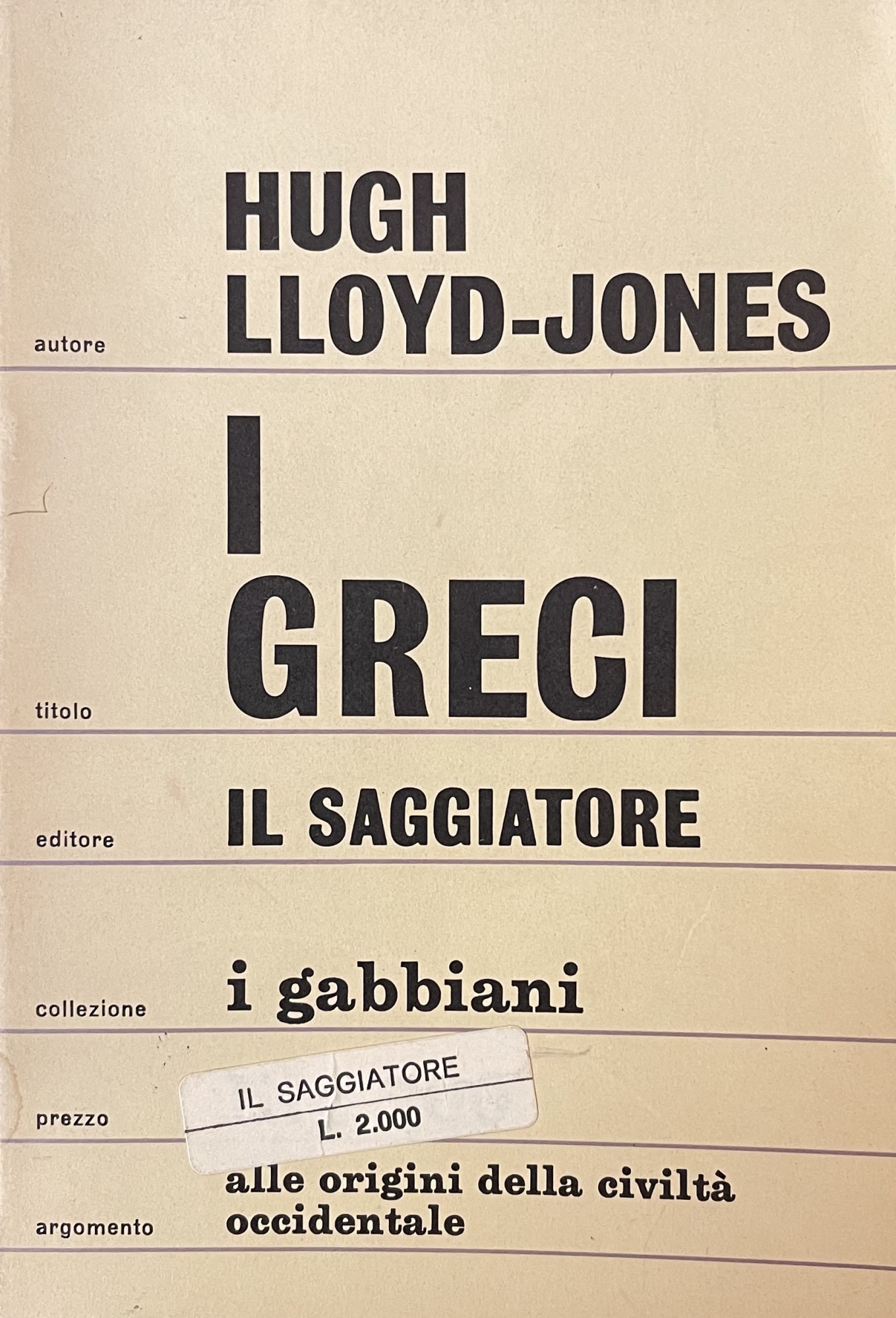 I GRECI