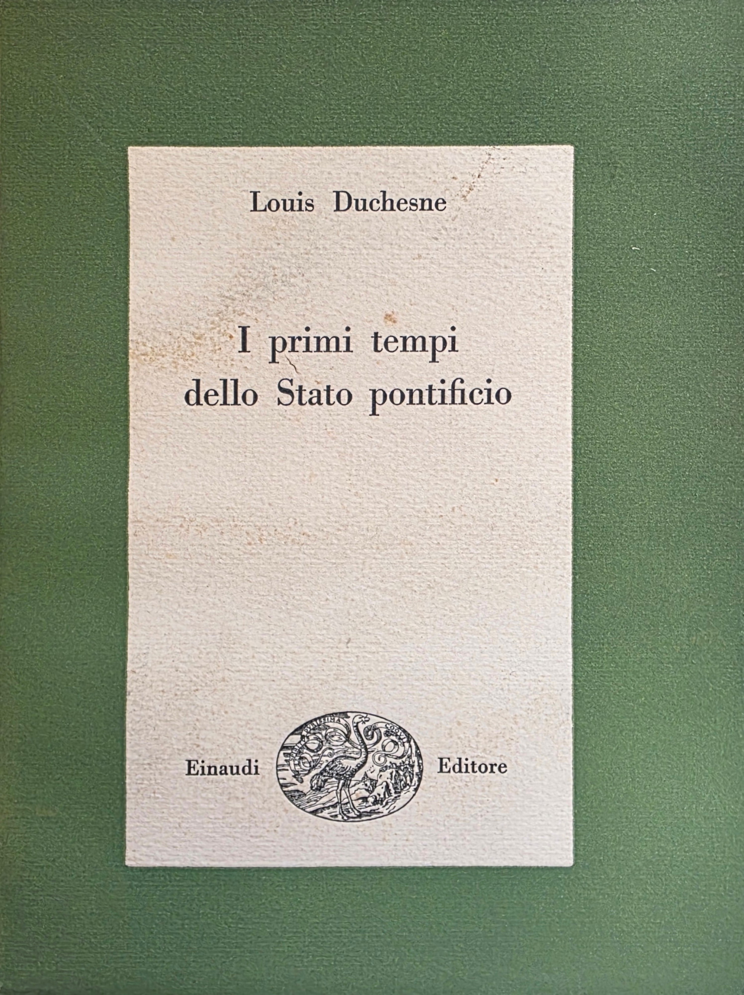 I PRIMI TEMPI DELLO STATO PONTIFICIO