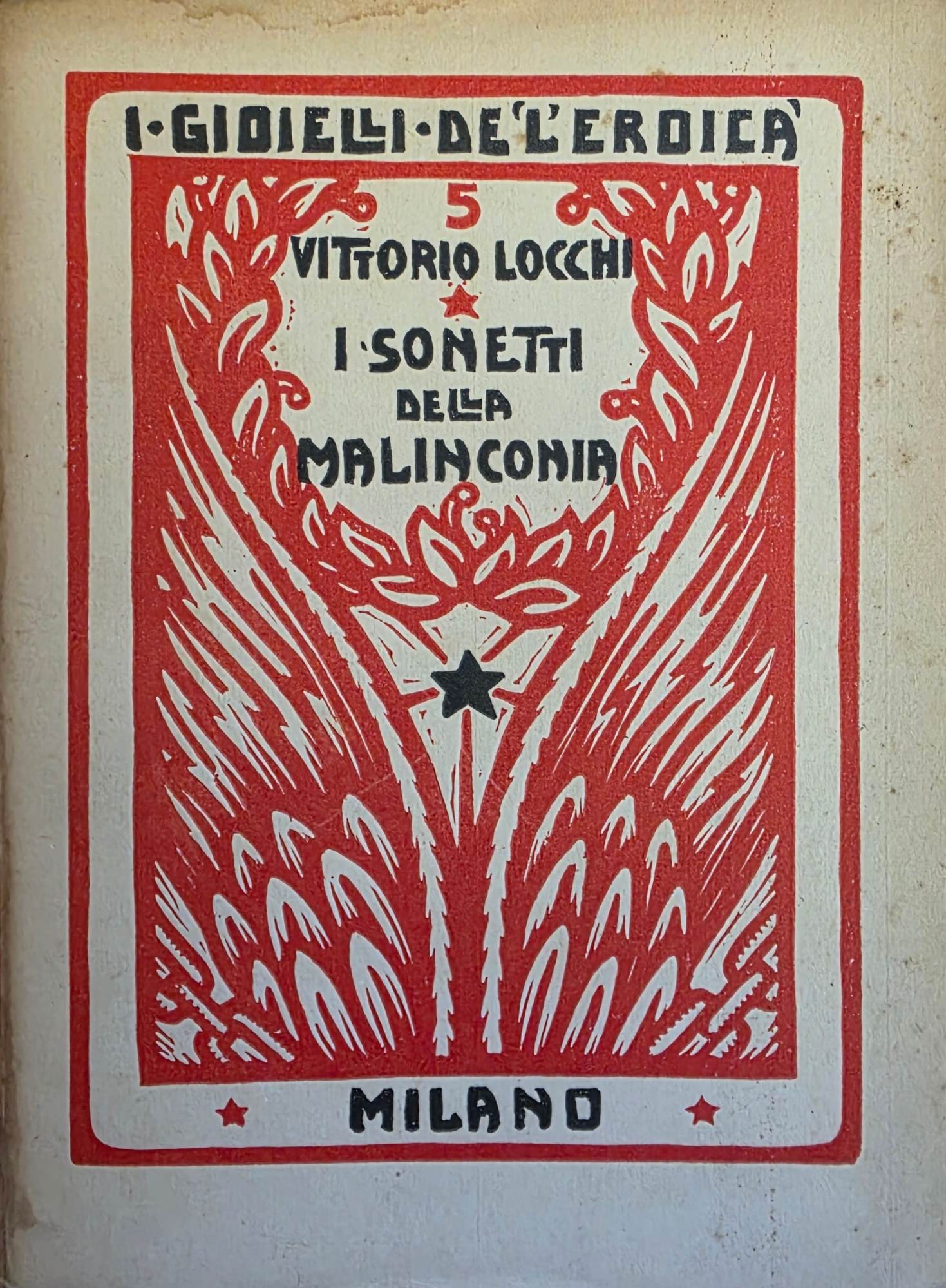 I SONETTI DELLA MALINCONIA