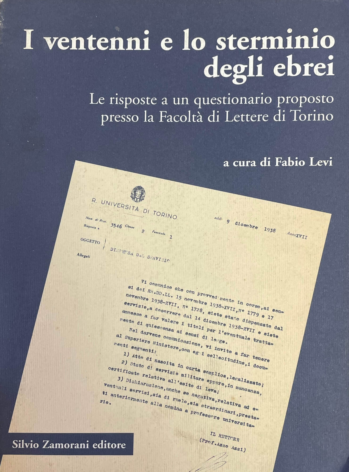 I VENTENNI E LO STERMINIO DEGLI EBREI