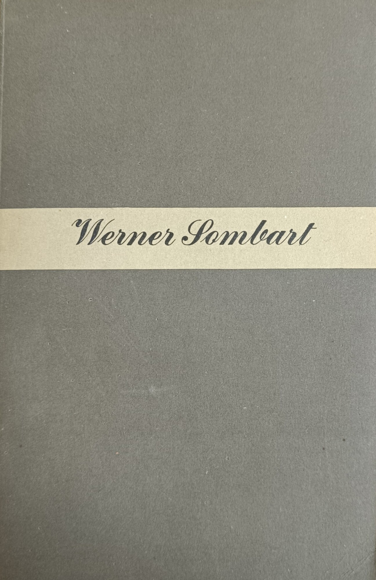 IL BORGHESE. CONTRIBUTO ALLA STORIA DELLO SPIRITO DELL'UOMO ECONOMICO MODERNO