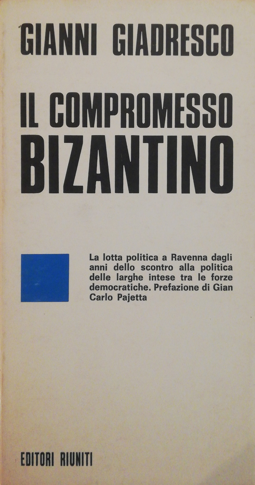 IL COMPROMESSO BIZANTINO