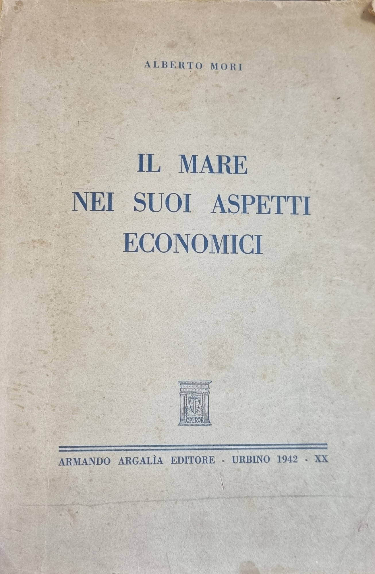 IL MARE NEI SUOI ASPETTI ECONOMICI