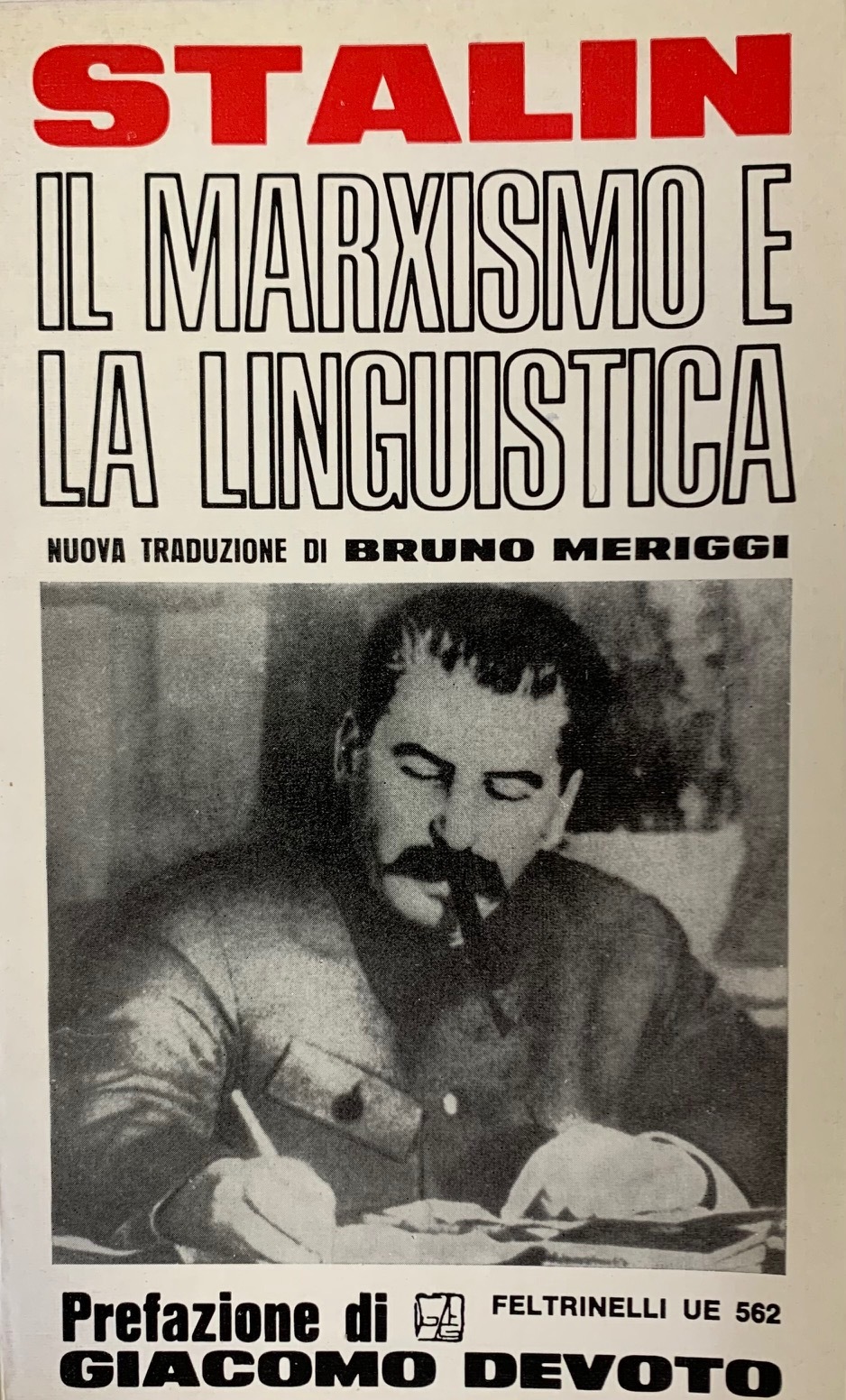 IL MARXISMO E LA LINGUISTICA