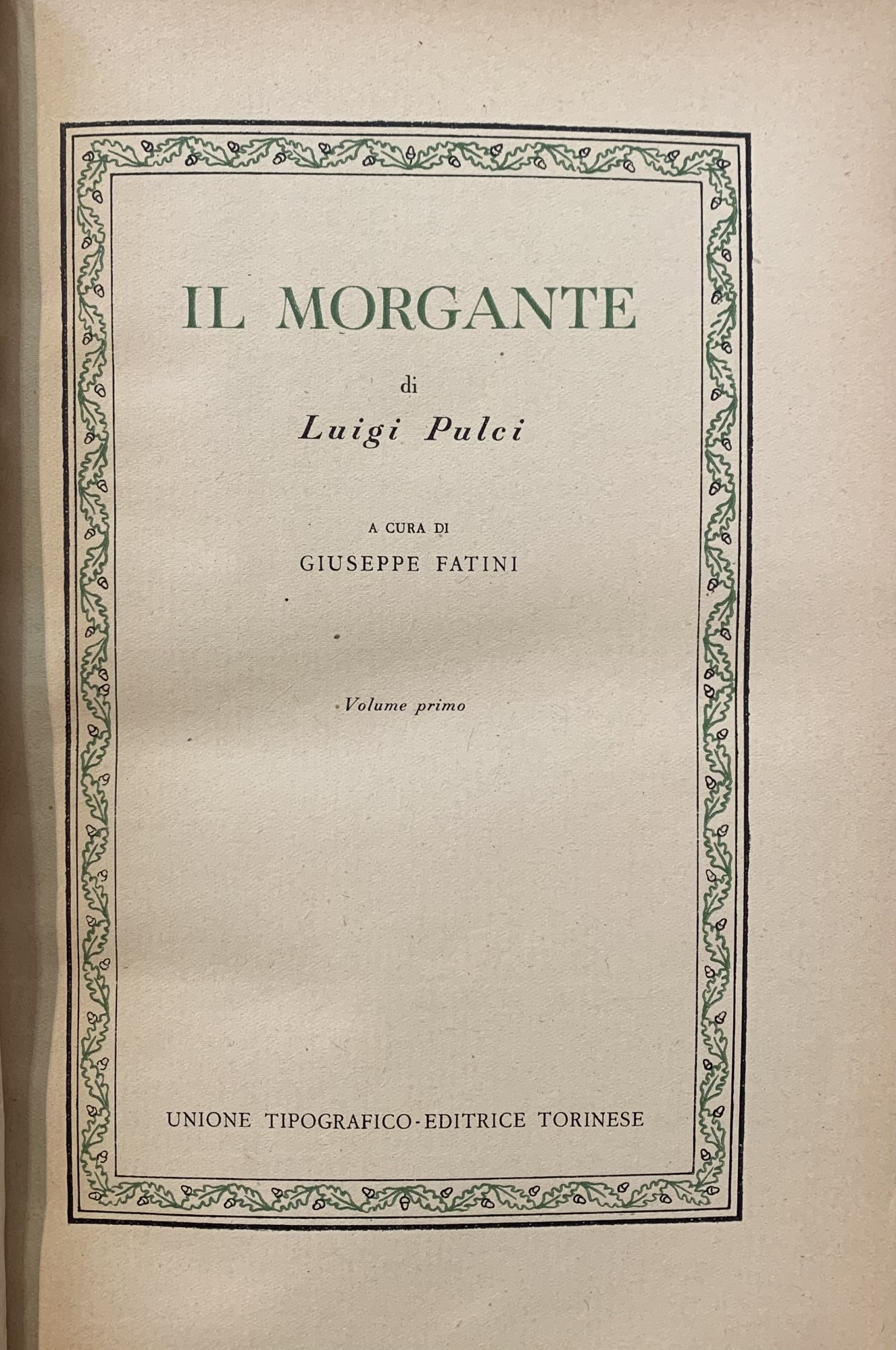 IL MORGANTE
