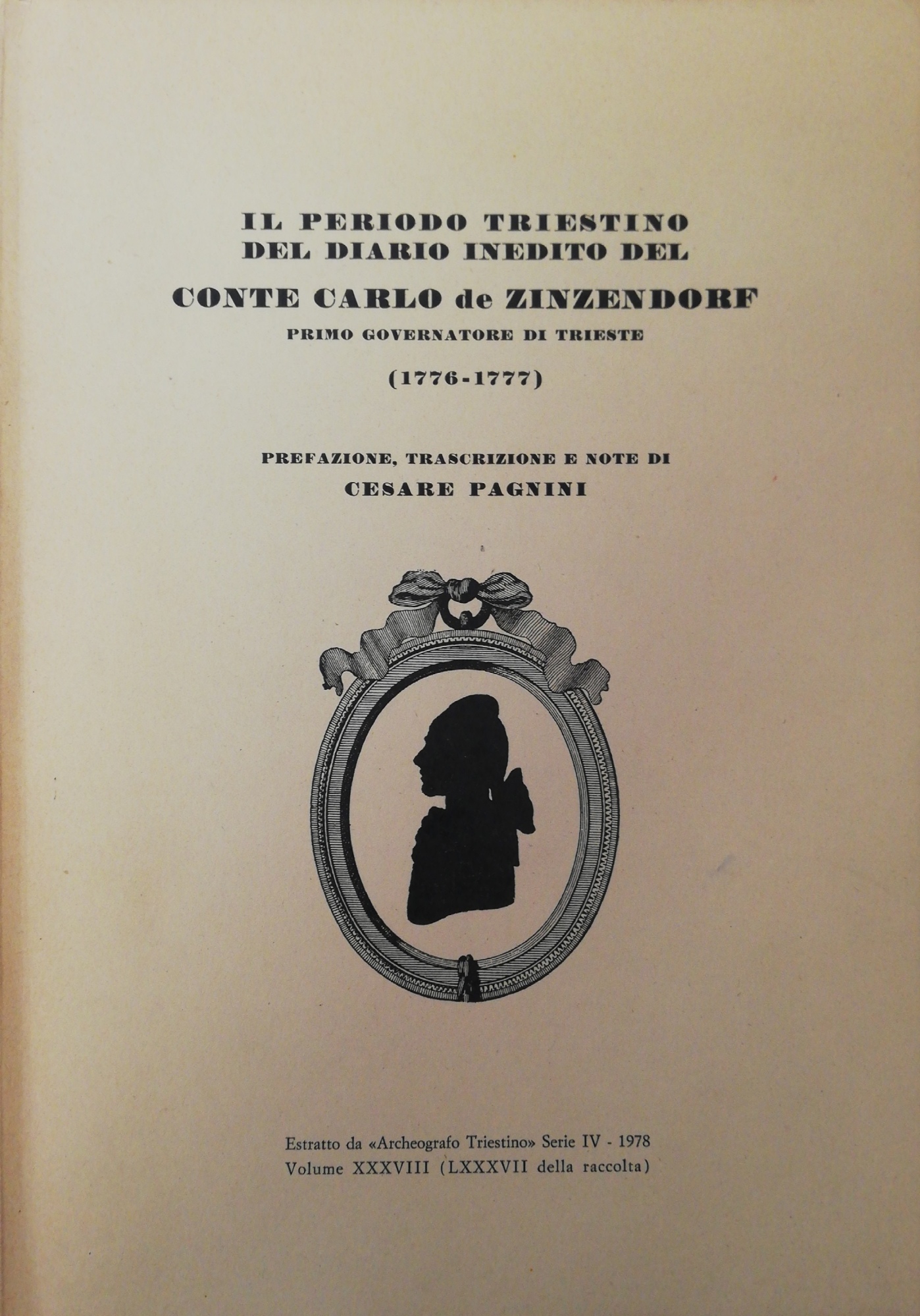 IL PERIODO TRIESTINO DEL DIARIO INEDITO DEL CONTE DE ZINZENDORF …