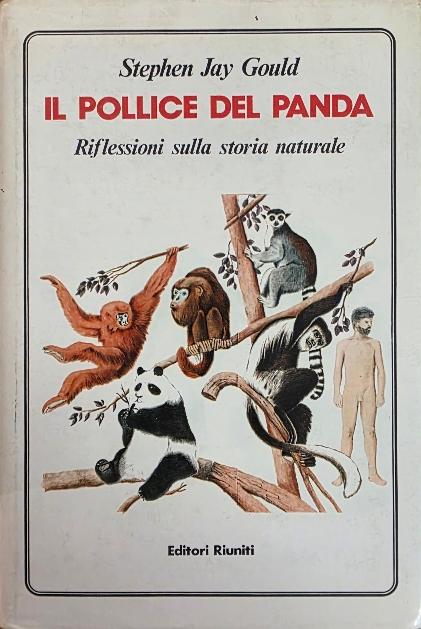 IL POLLICE DEL PANDA. RIFLESSIONI SULLA STORIA NATURALE