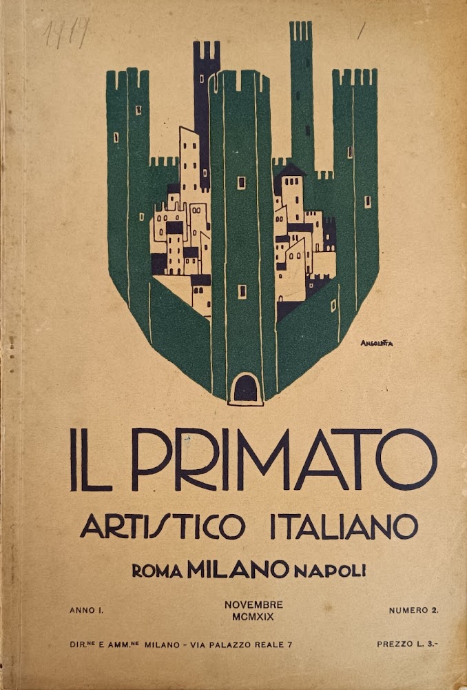 IL PRIMATO ARTISTICO ITALIANO