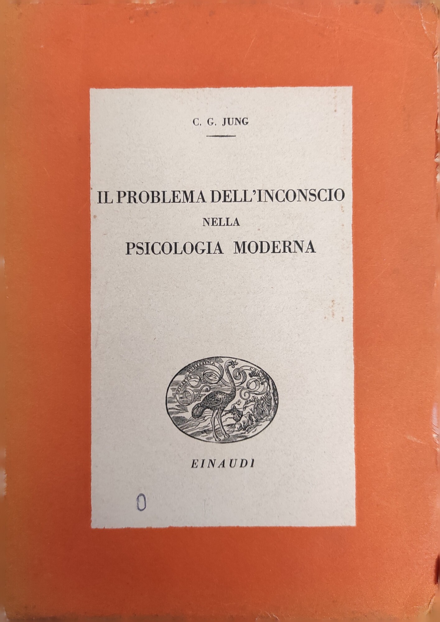 IL PROBLEMA DELL'INCONSCIO NELLA PSICOLOGIA MODERNA