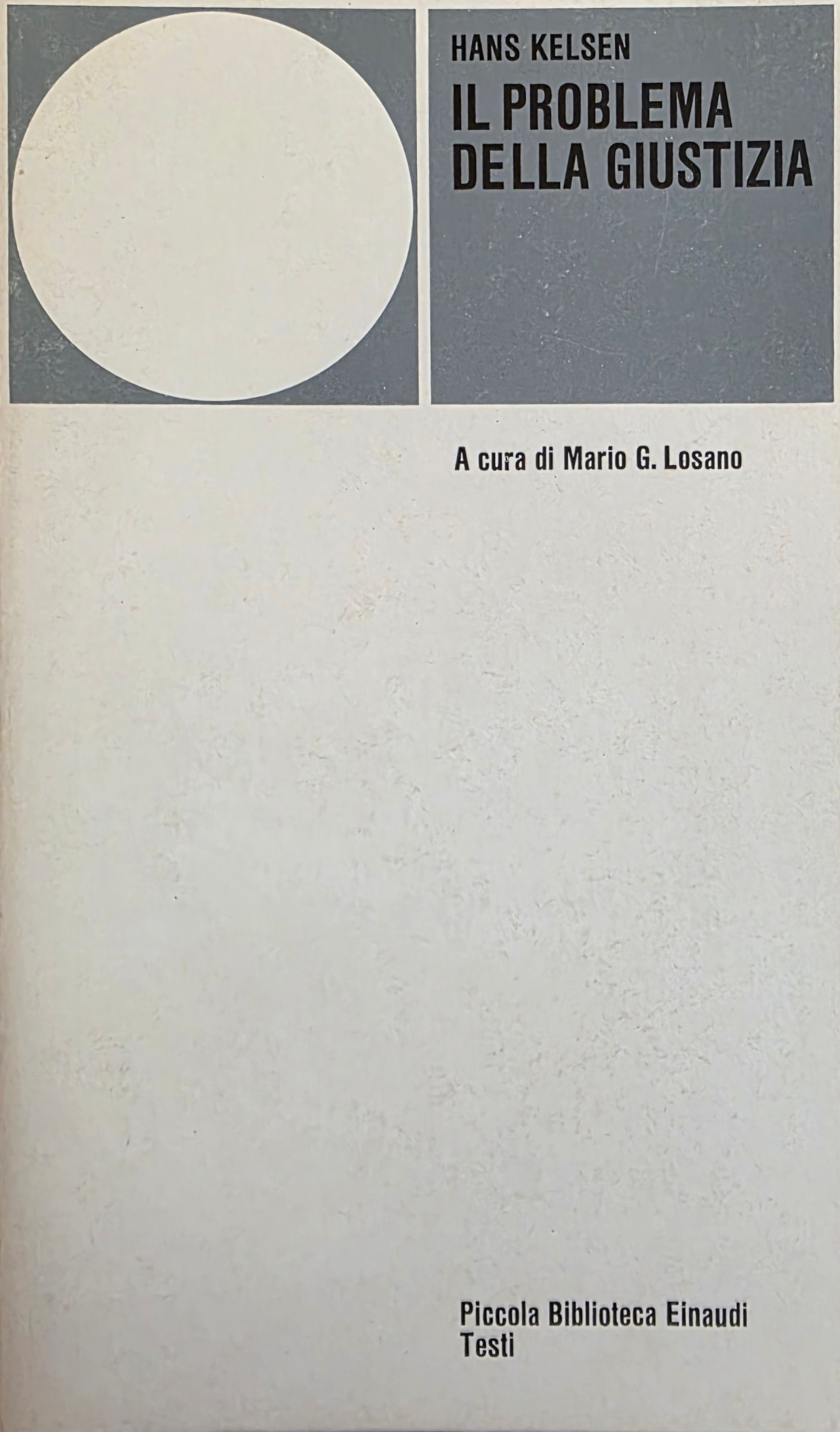 IL PROBLEMA DELLA GIUSTIZIA