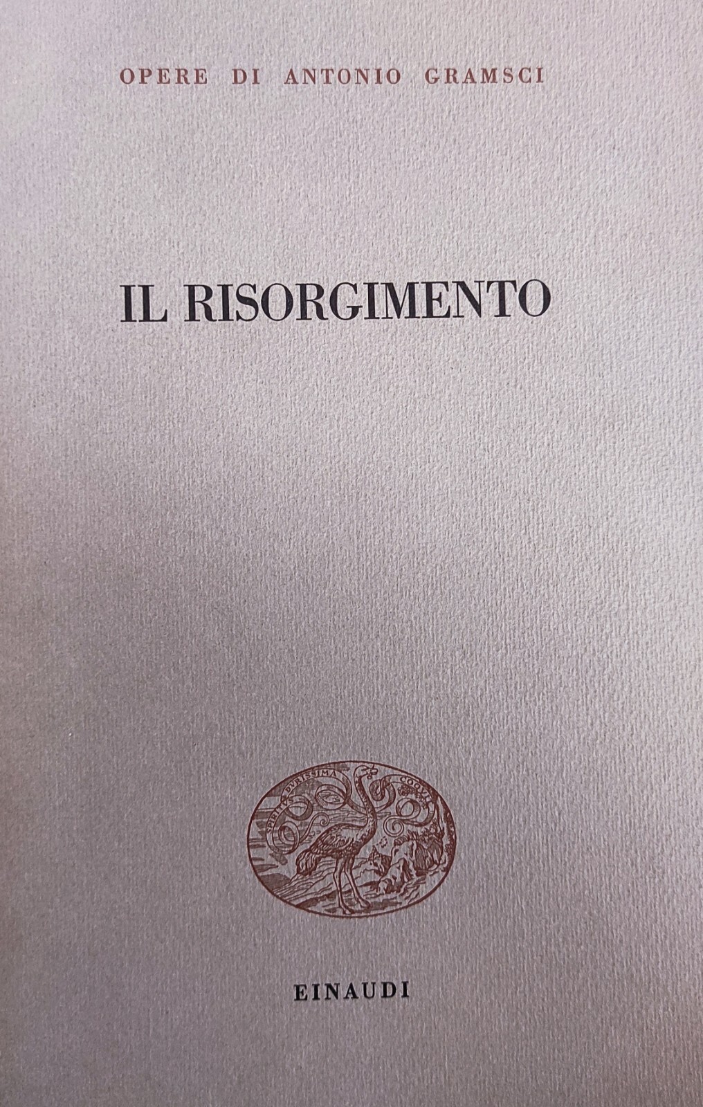 IL RISORGIMENTO