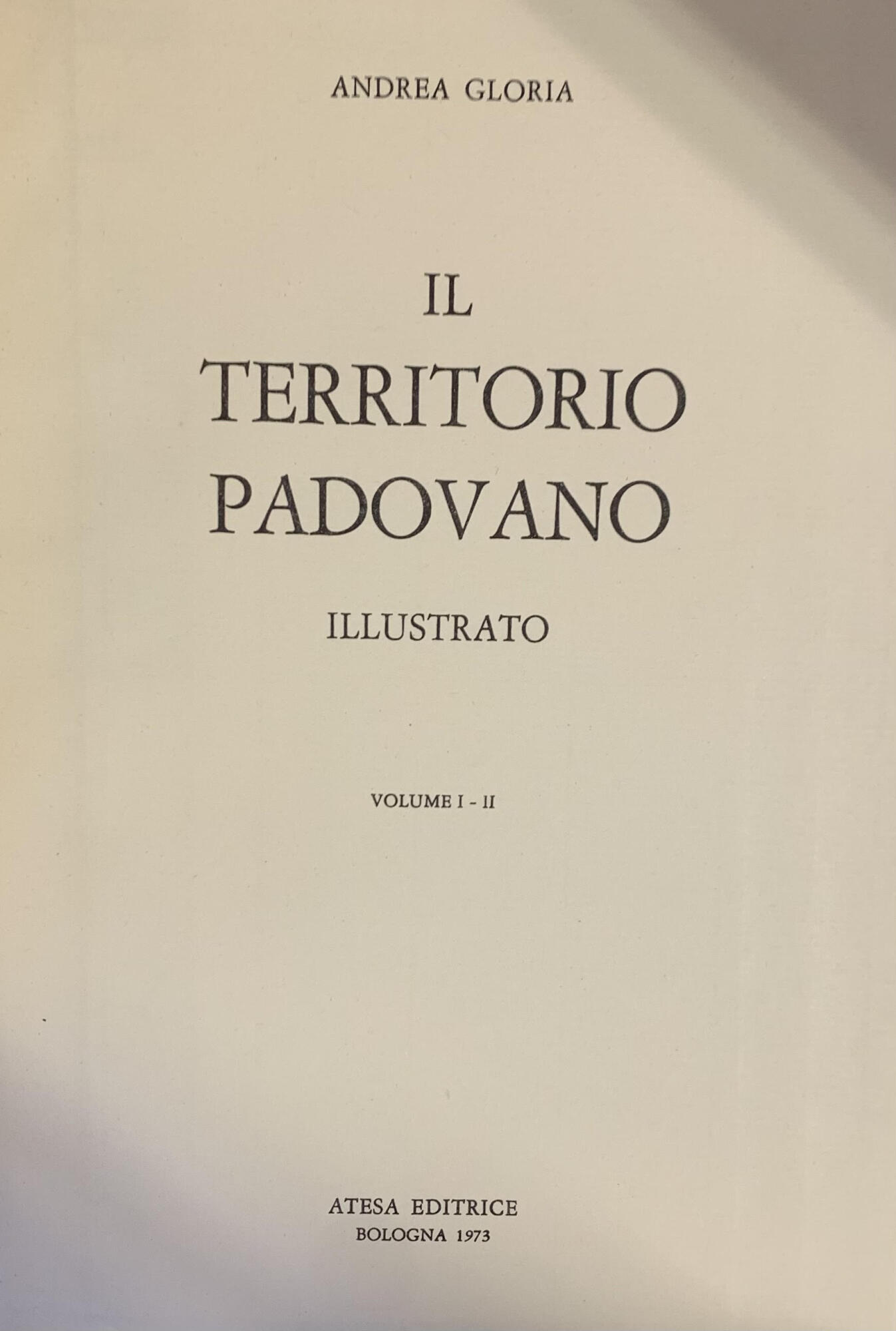 IL TERRITORIO PADOVANO ILLUSTRATO