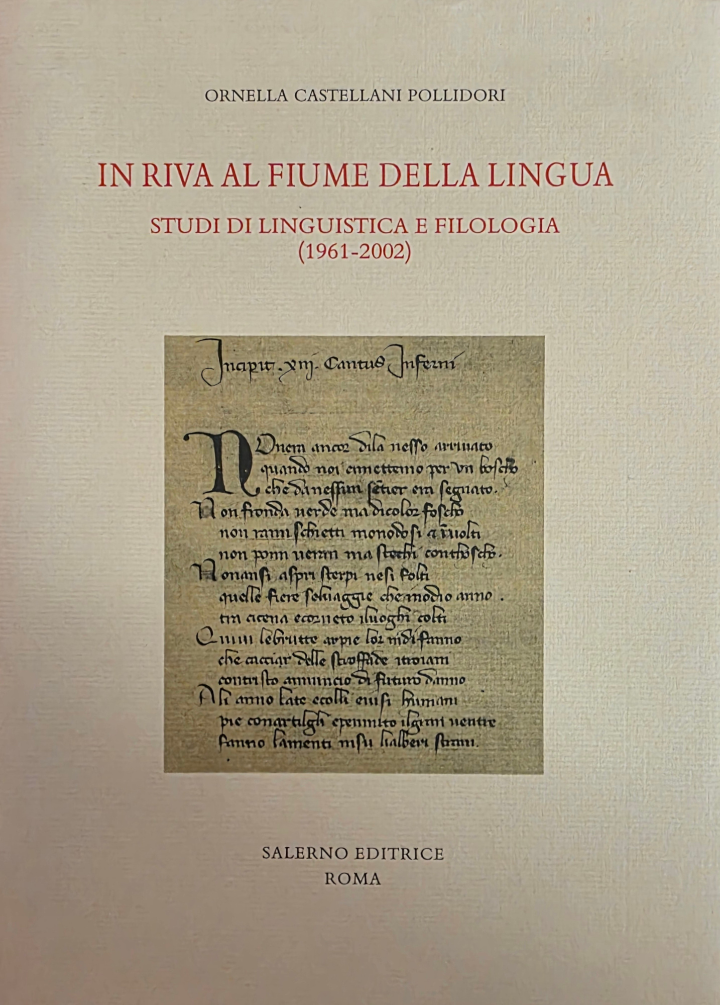 IN RIVA AL FIUME DELLA LINGUA. STUDI DI LINGUISTICA E …