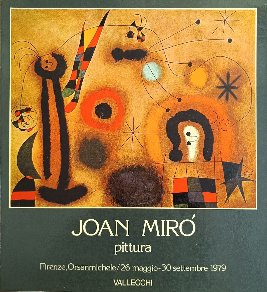 JOAN MIRO'. PITTURA