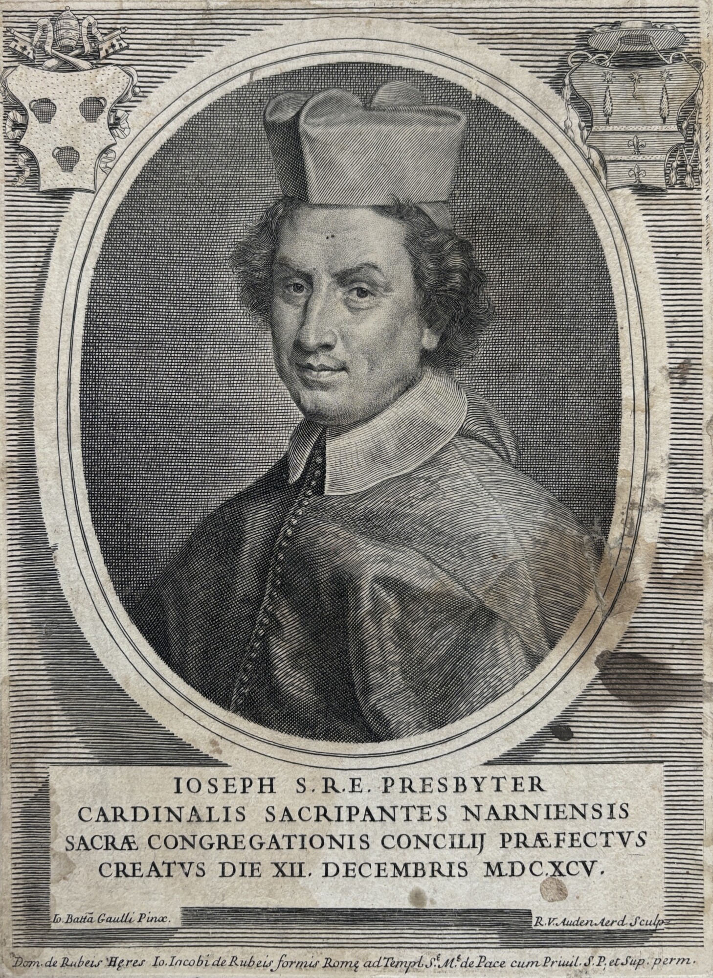 JOSEPH S.R.E PRESBYTER CARDINALIS SACRIPANTES NARNIENSIS