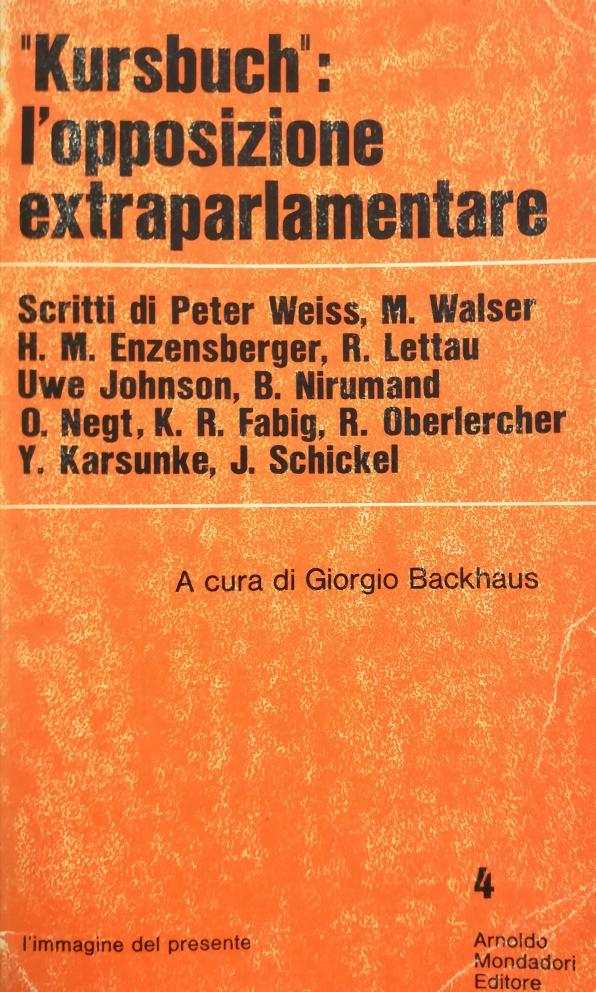 KURSBUCH: L'OPPOSIZIONE EXTRAPARLAMENTARE