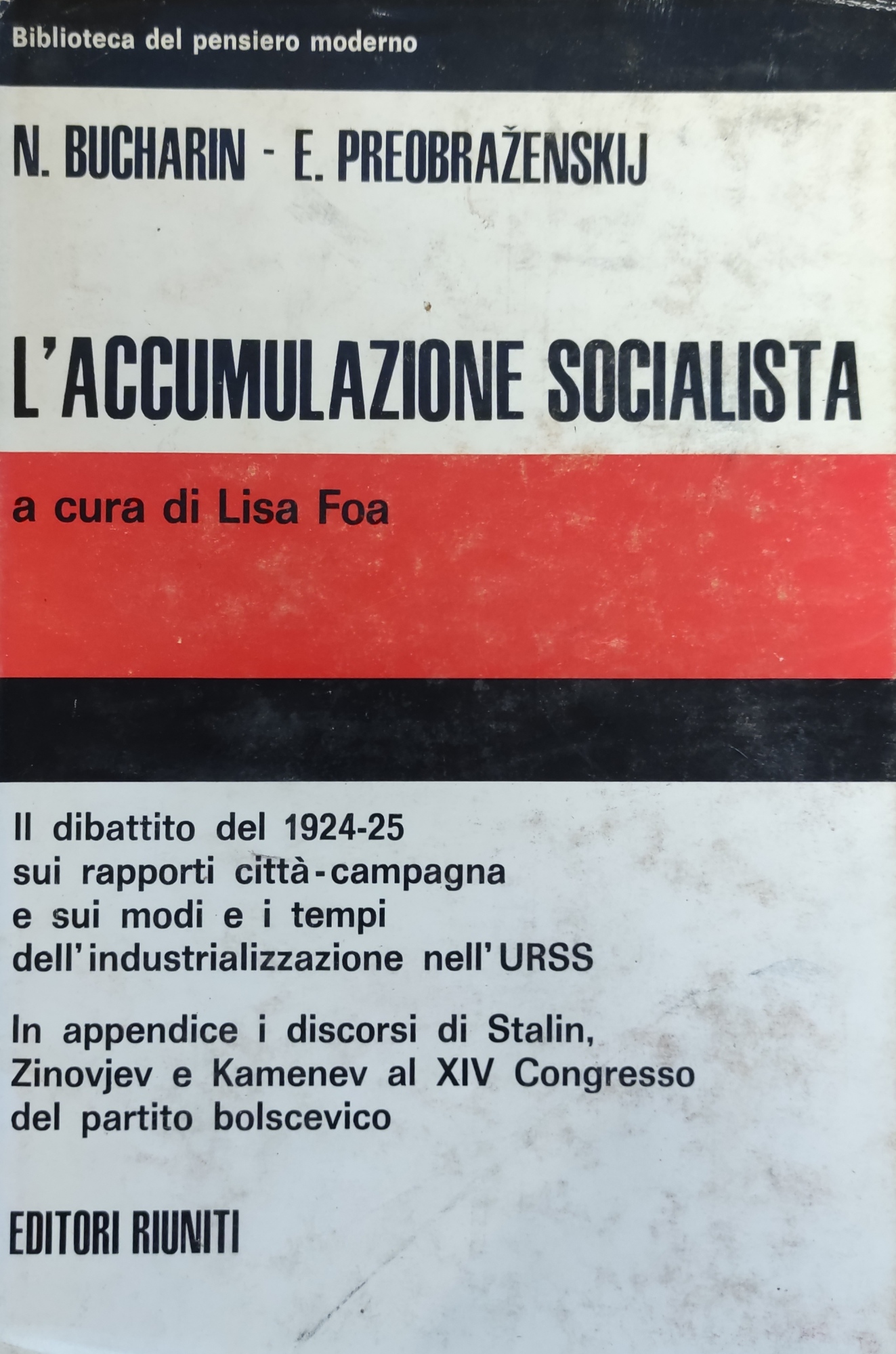L'ACCUMULAZIONE SOCIALISTA