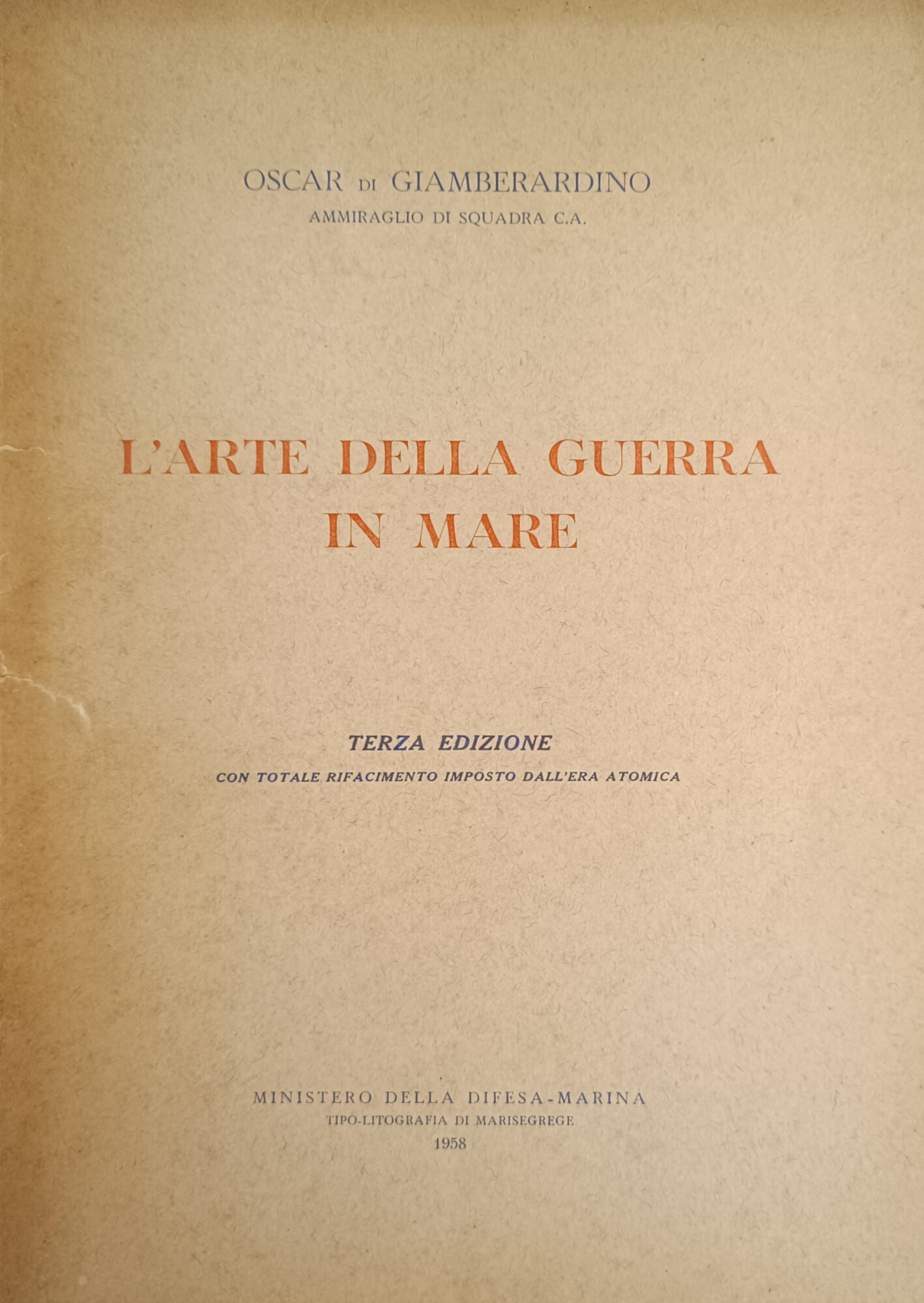 L' ARTE DELLA GUERRA IN MARE