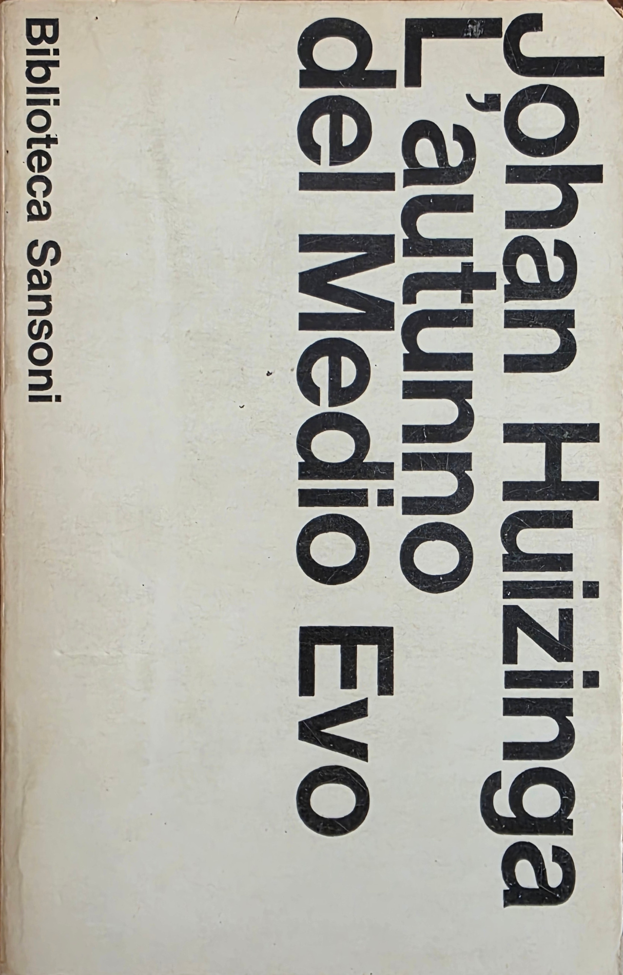 L' AUTUNNO DEL MEDIOEVO