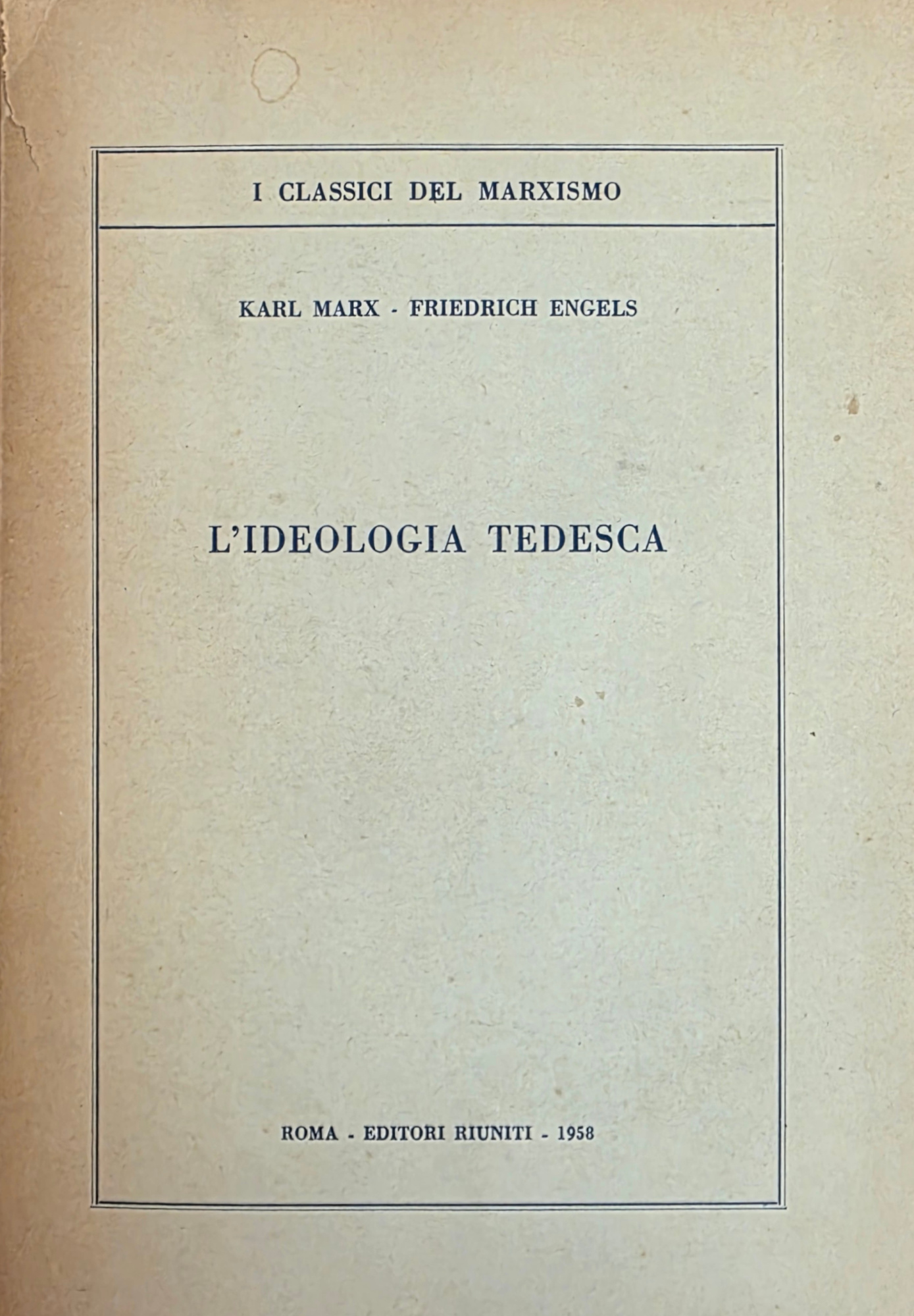 L' IDEOLOGIA TEDESCA
