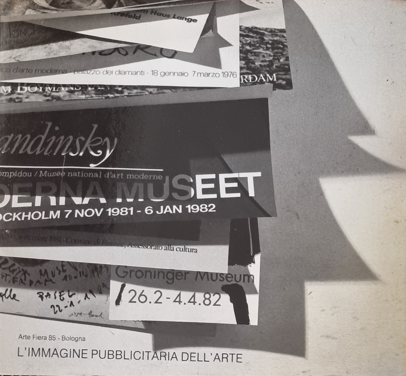 L'IMMAGINE PUBBLICITARIA DELL'ARTE. ARTE FIERA 85