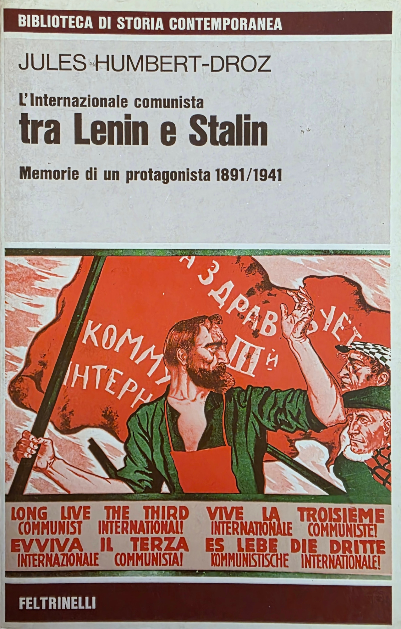 L' INTERNAZIONALE COMUNISTA TRA LENIN E STALIN. MEMORIE DI UN …