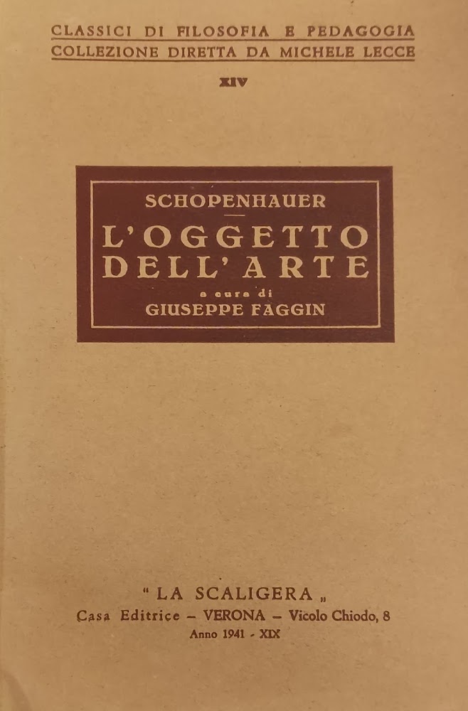 L'OGGETTO DELL'ARTE