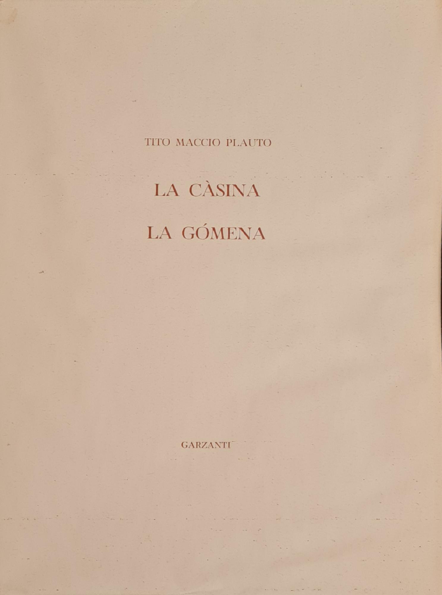 LA CASINA. LA GOMENA.