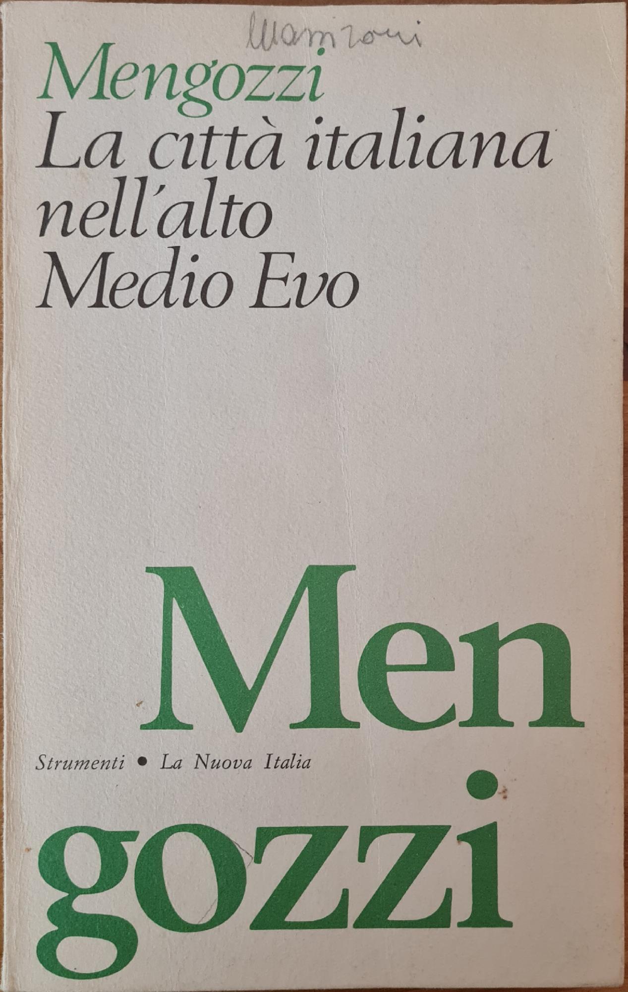 LA CITTA' ITALIANA NELL' ALTO MEDIO EVO. IL PERIODO LANGOBARDO …