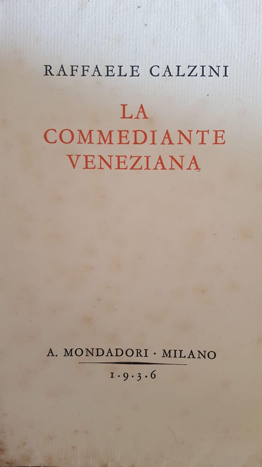 LA COMMEDIANTE VENEZIANA