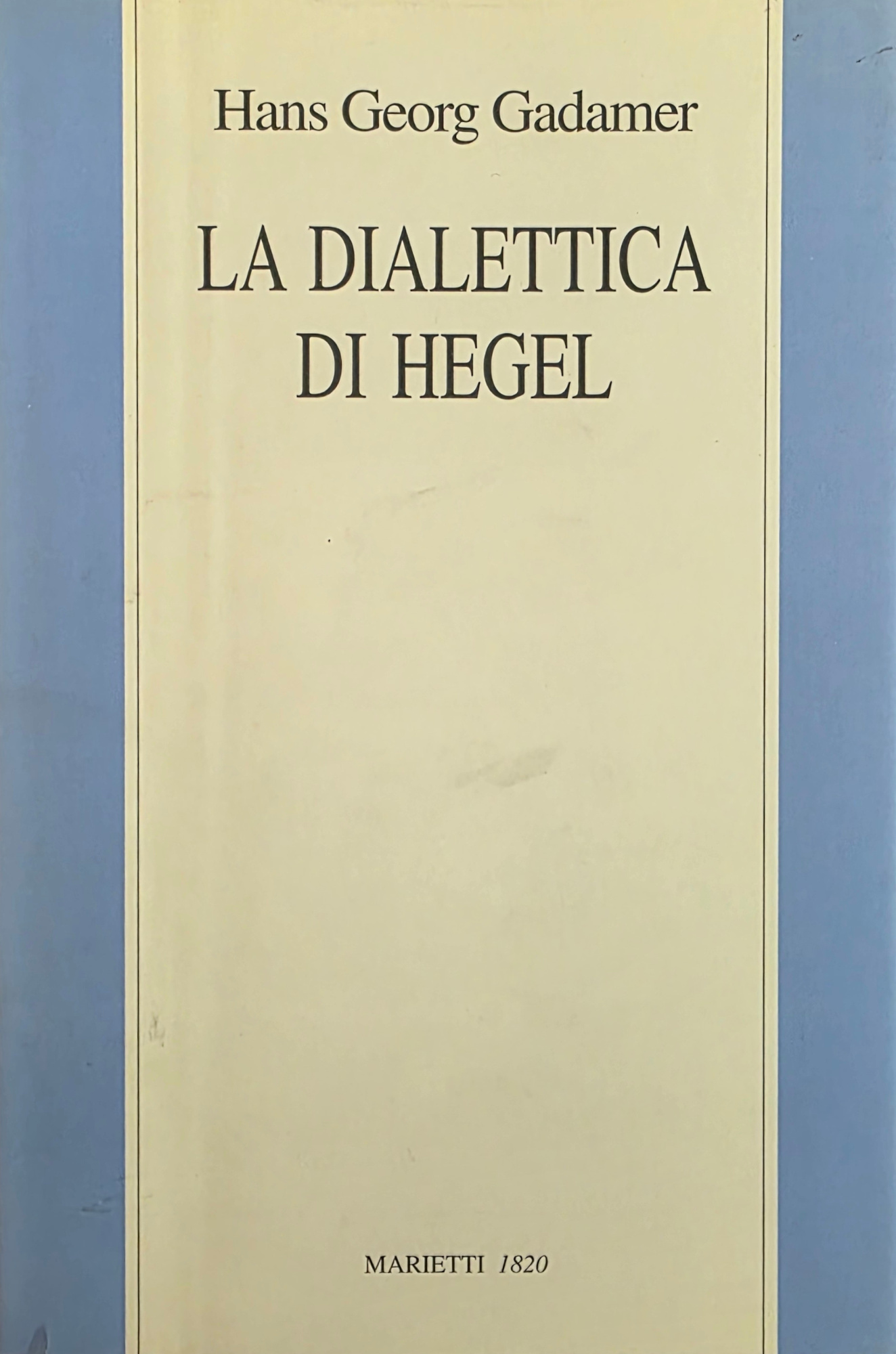 LA DIALETTICA DI HEGEL