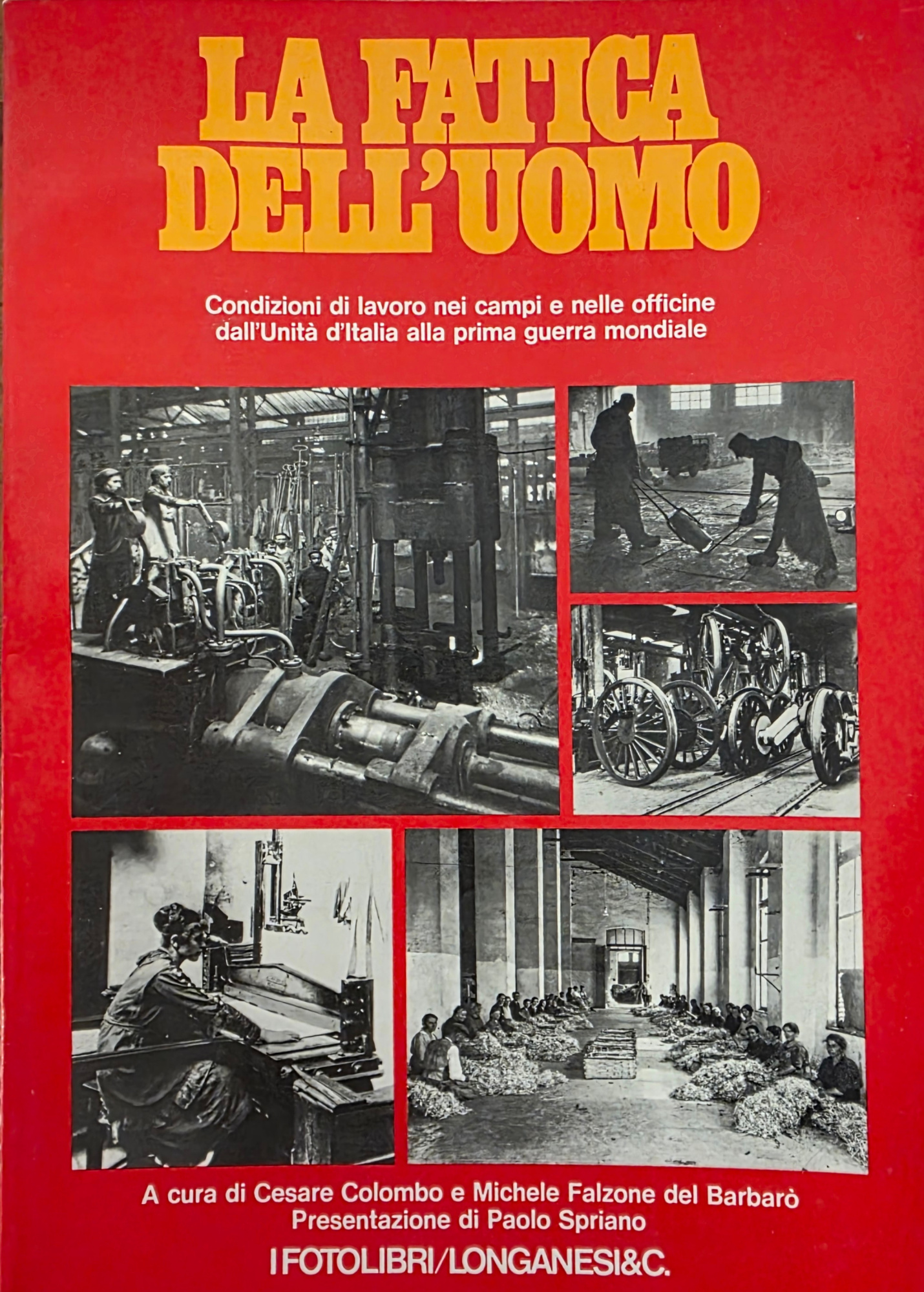 LA FATICA DELL' UOMO. CONDIZIONI DI LAVORO NEI CAMPI E …