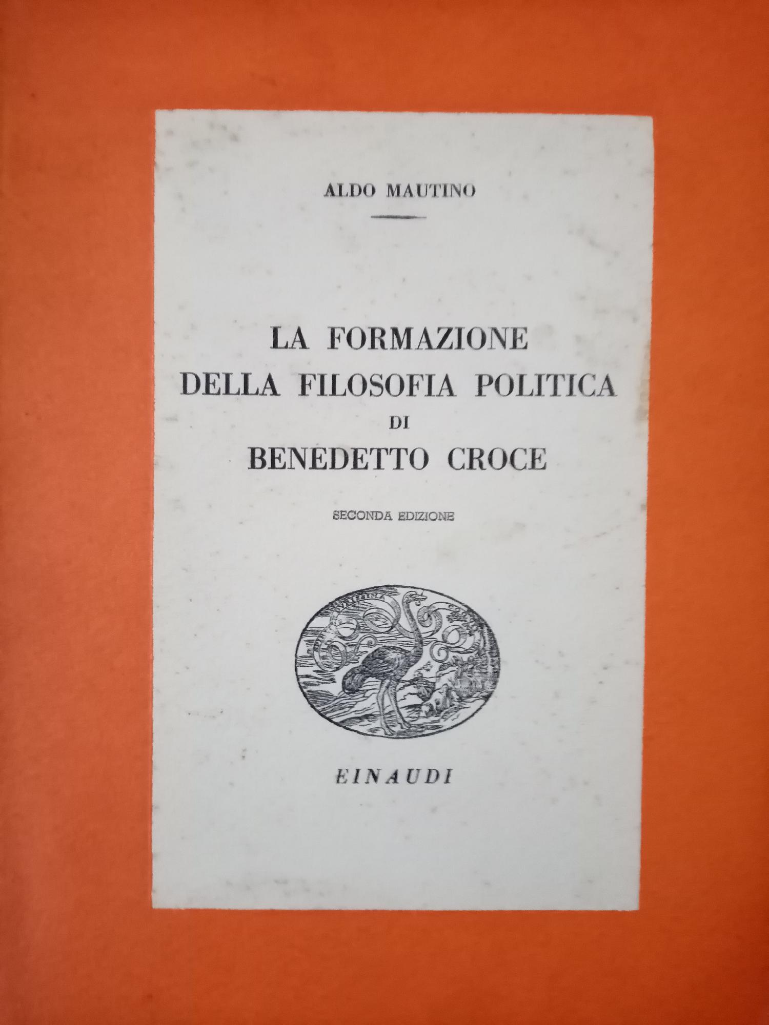 LA FORMAZIONE DELLA FILOSOFIA POLITICA DI BENEDETTO CROCE