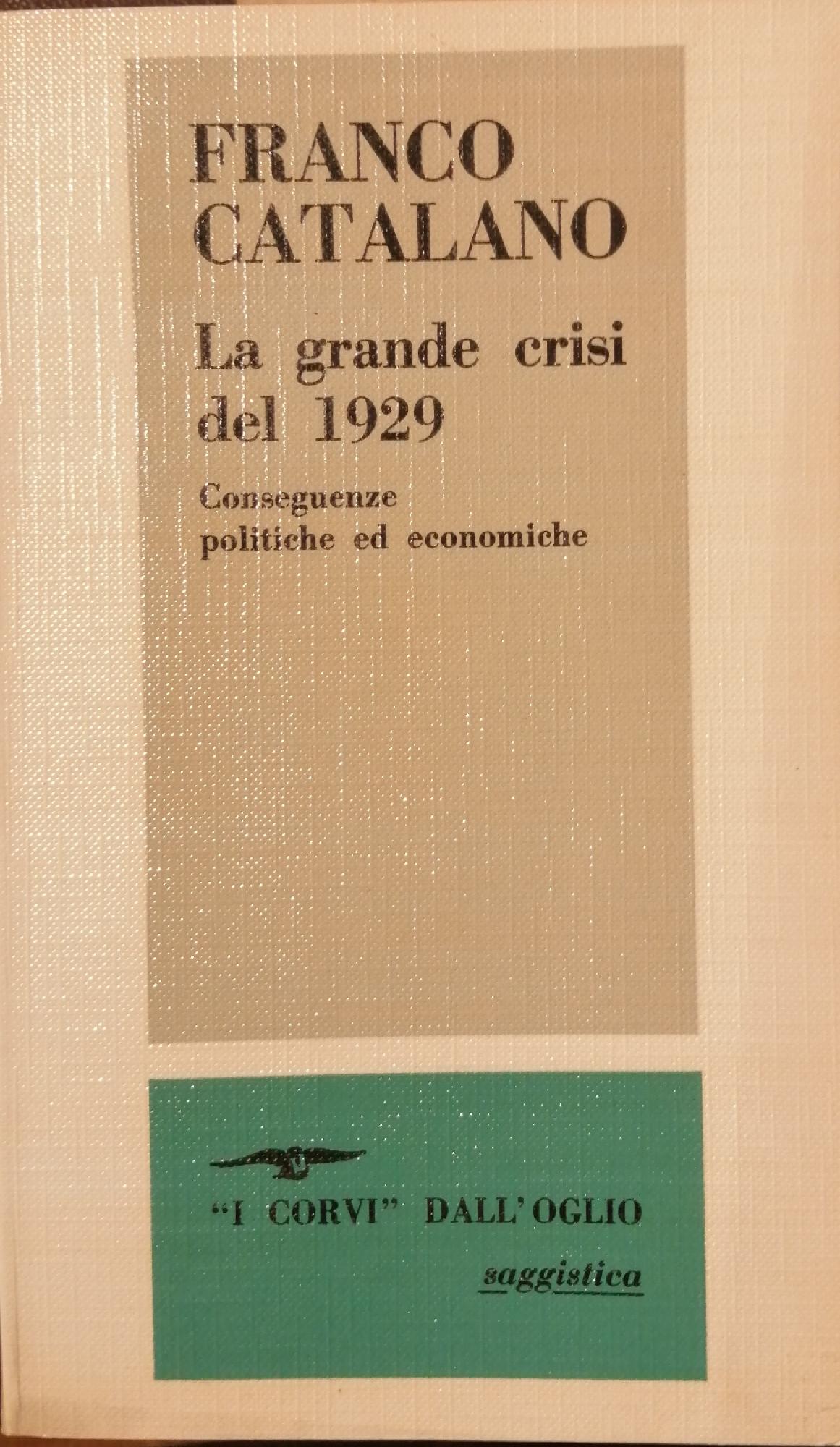 LA GRANDE CRISI DEL 1929