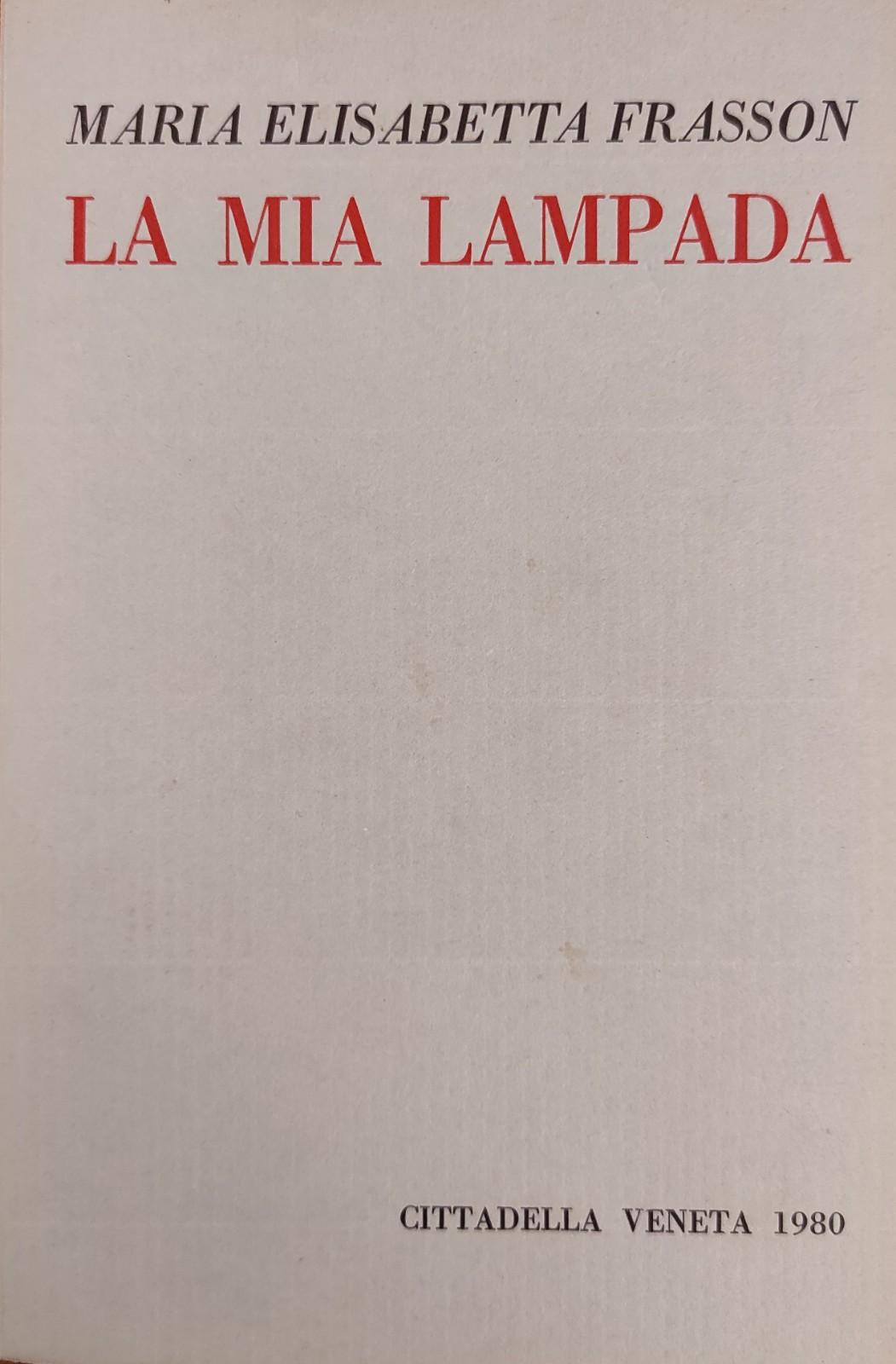 LA MIA LAMPADA