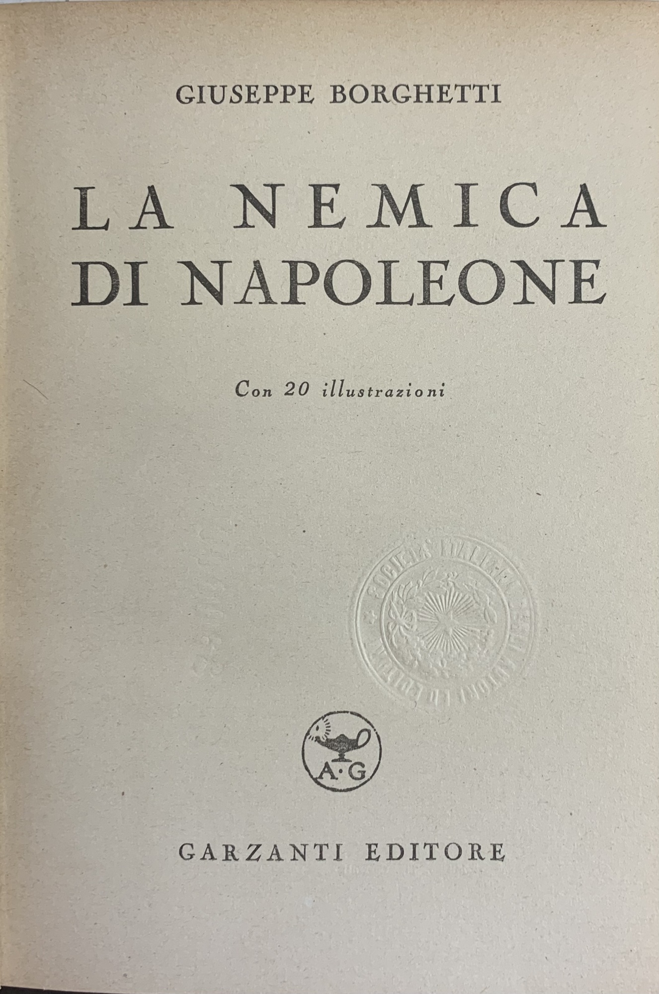 LA NEMICA DI NAPOLEONE