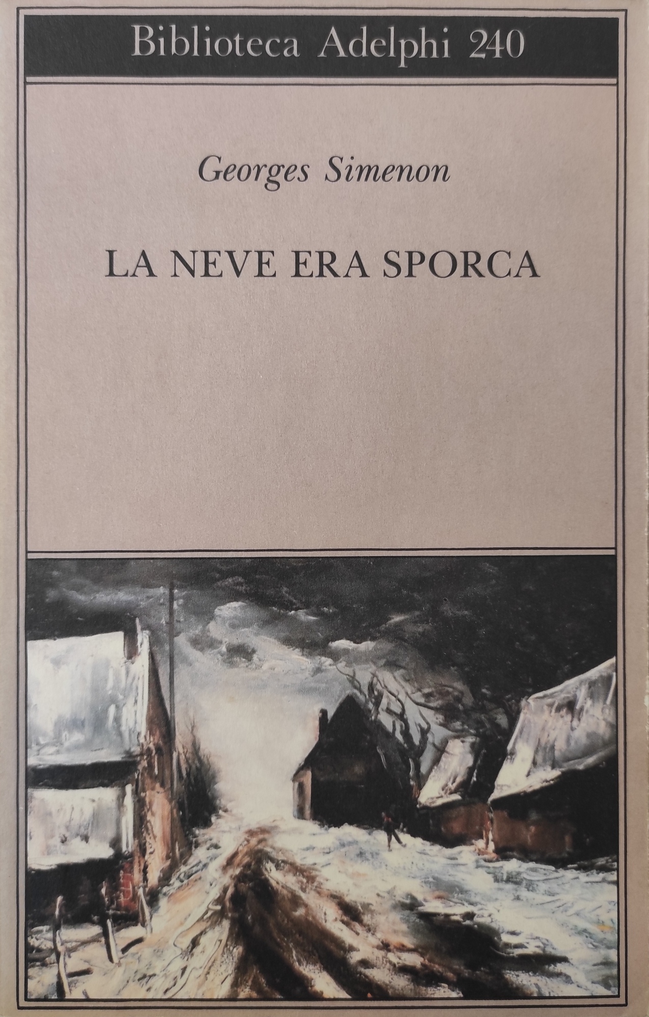 LA NEVE ERA SPORCA