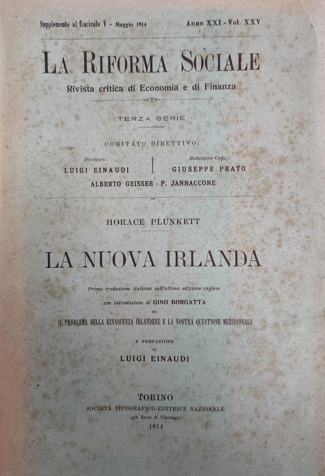 LA NUOVA IRLANDA