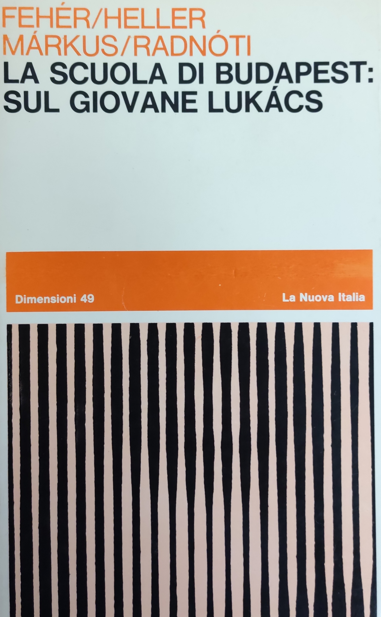 LA SCUOLA DI BUDAPEST: SUL GIOVANE LUKACS