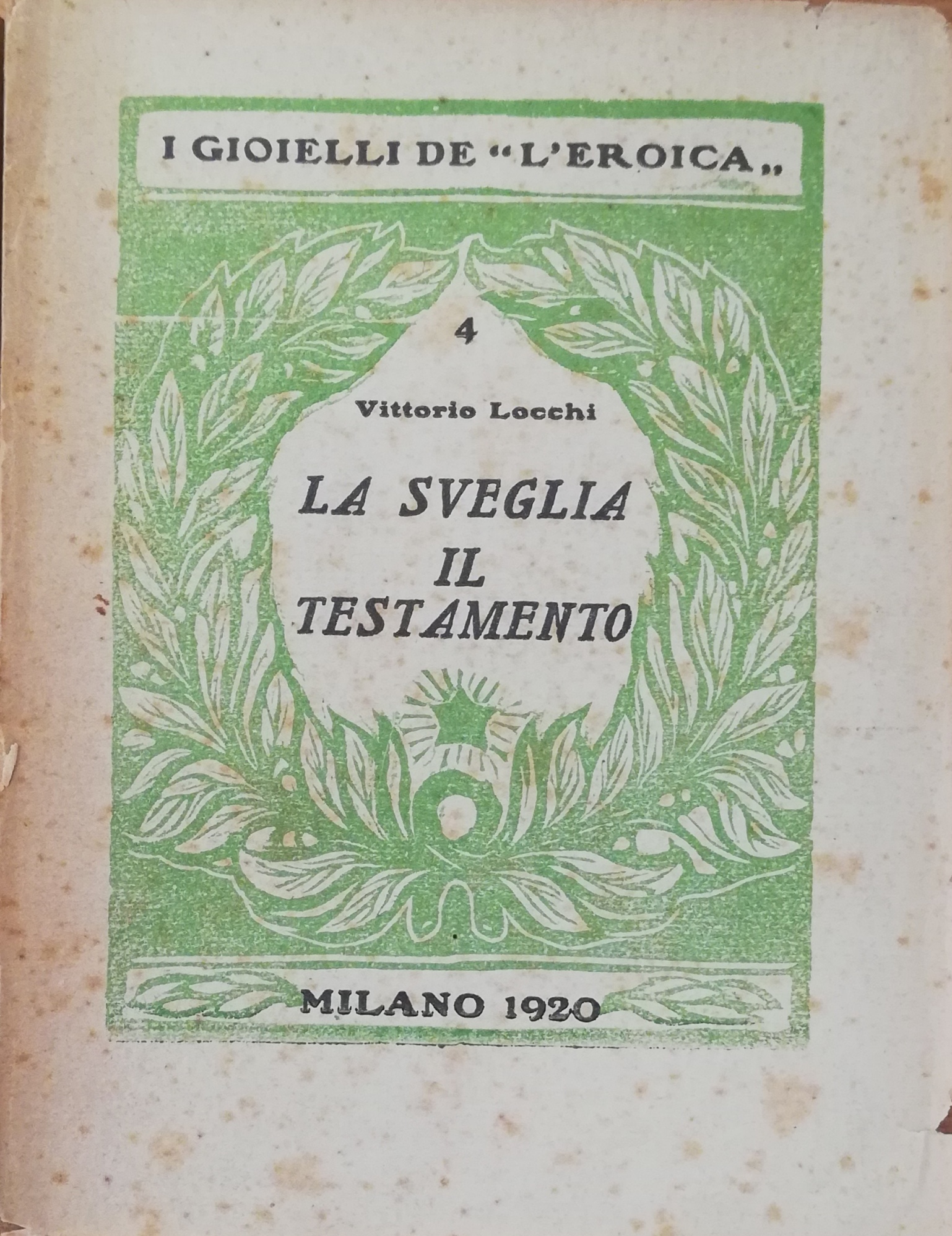 LA SVEGLIA. IL TESTAMENTO