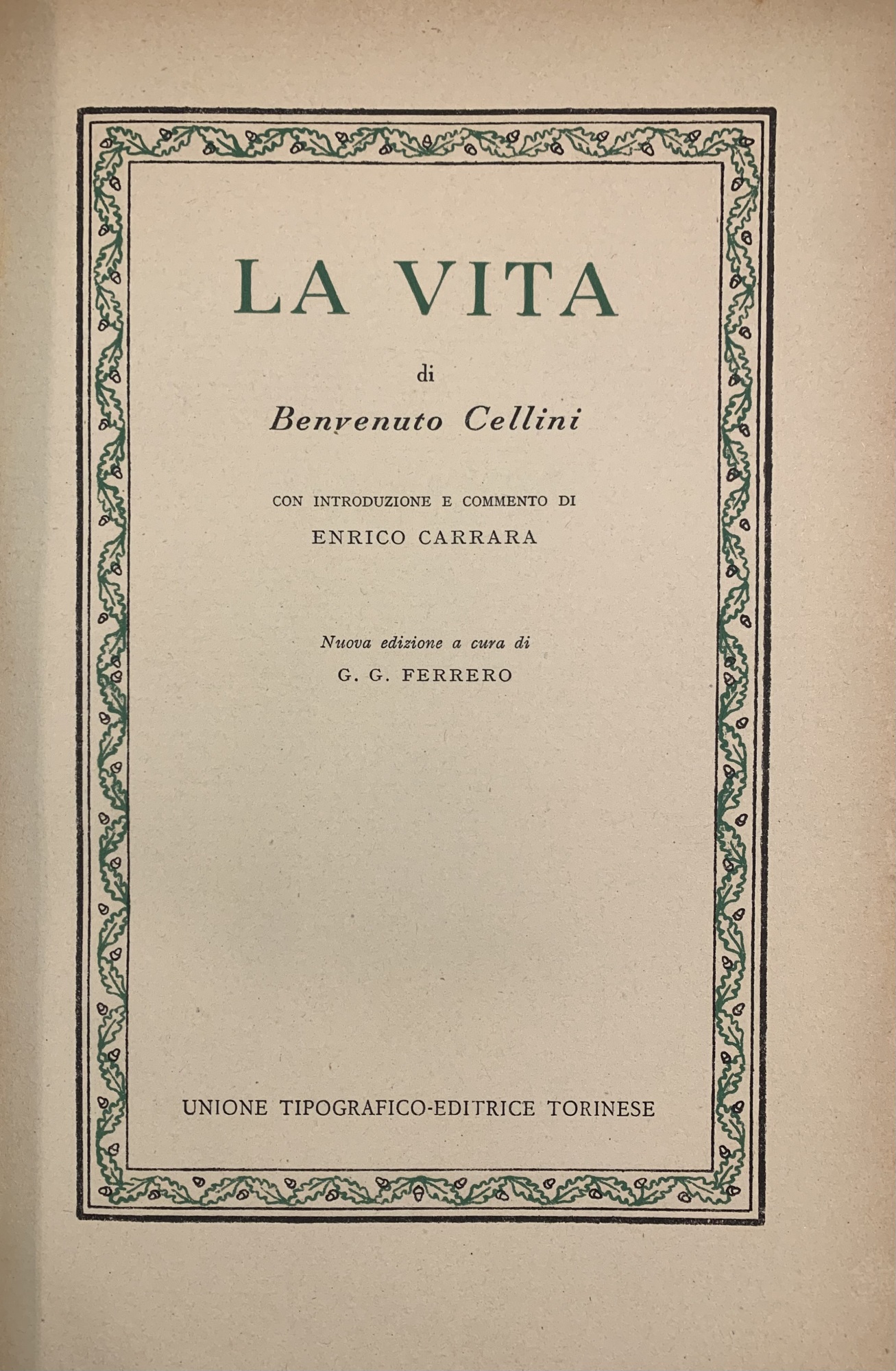 LA VITA