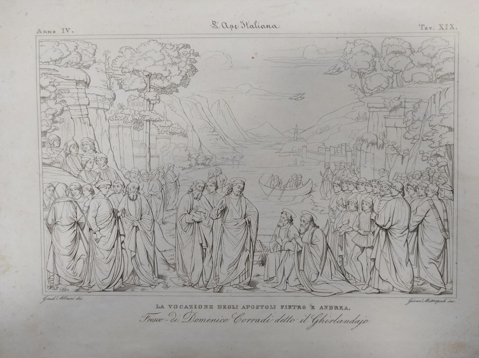 LA VOCAZIONE DEGLI APOSTOLI PIETRO E ANDREA