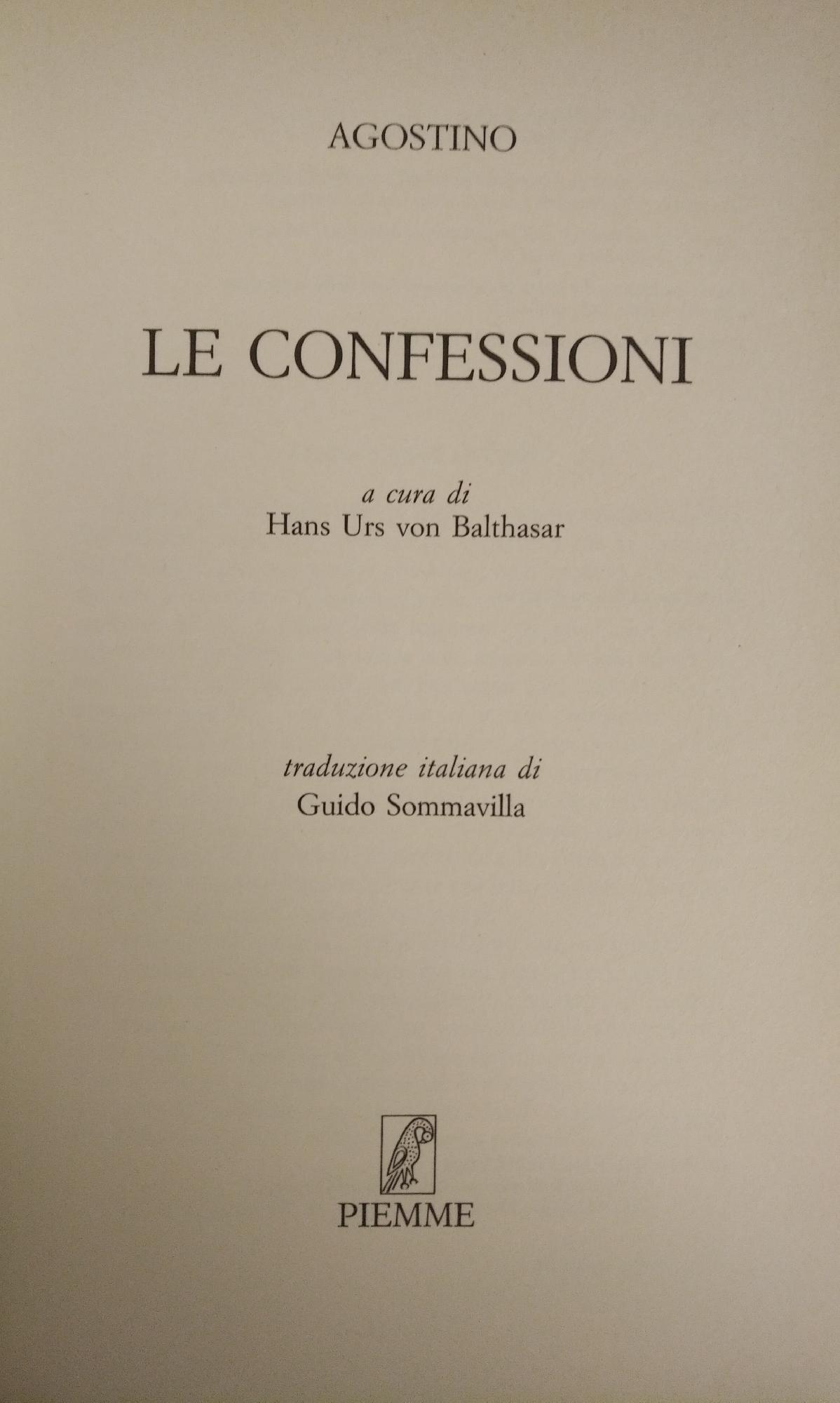 LE CONFESSIONI