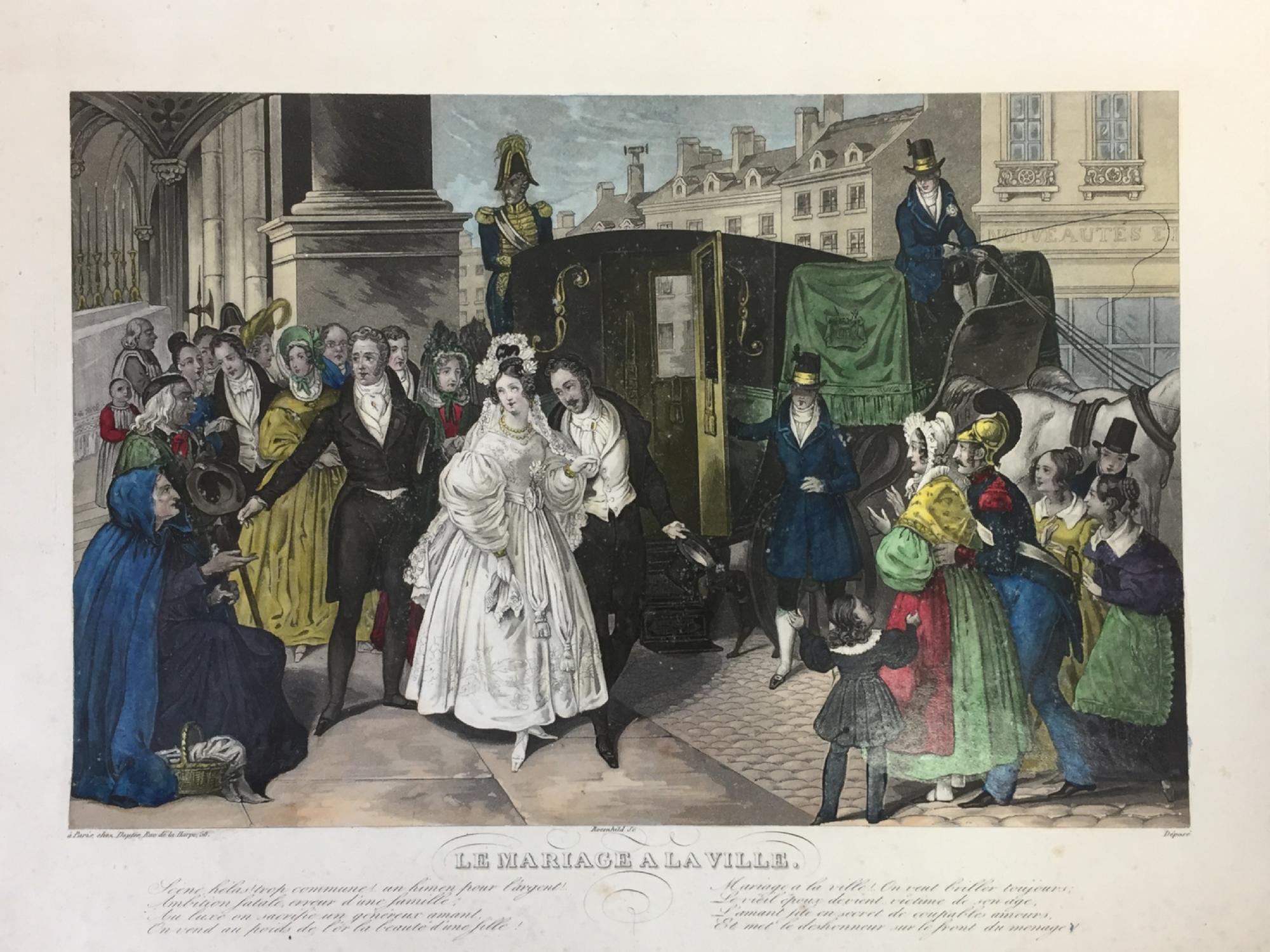 LE MARIAGE A LA VILLE