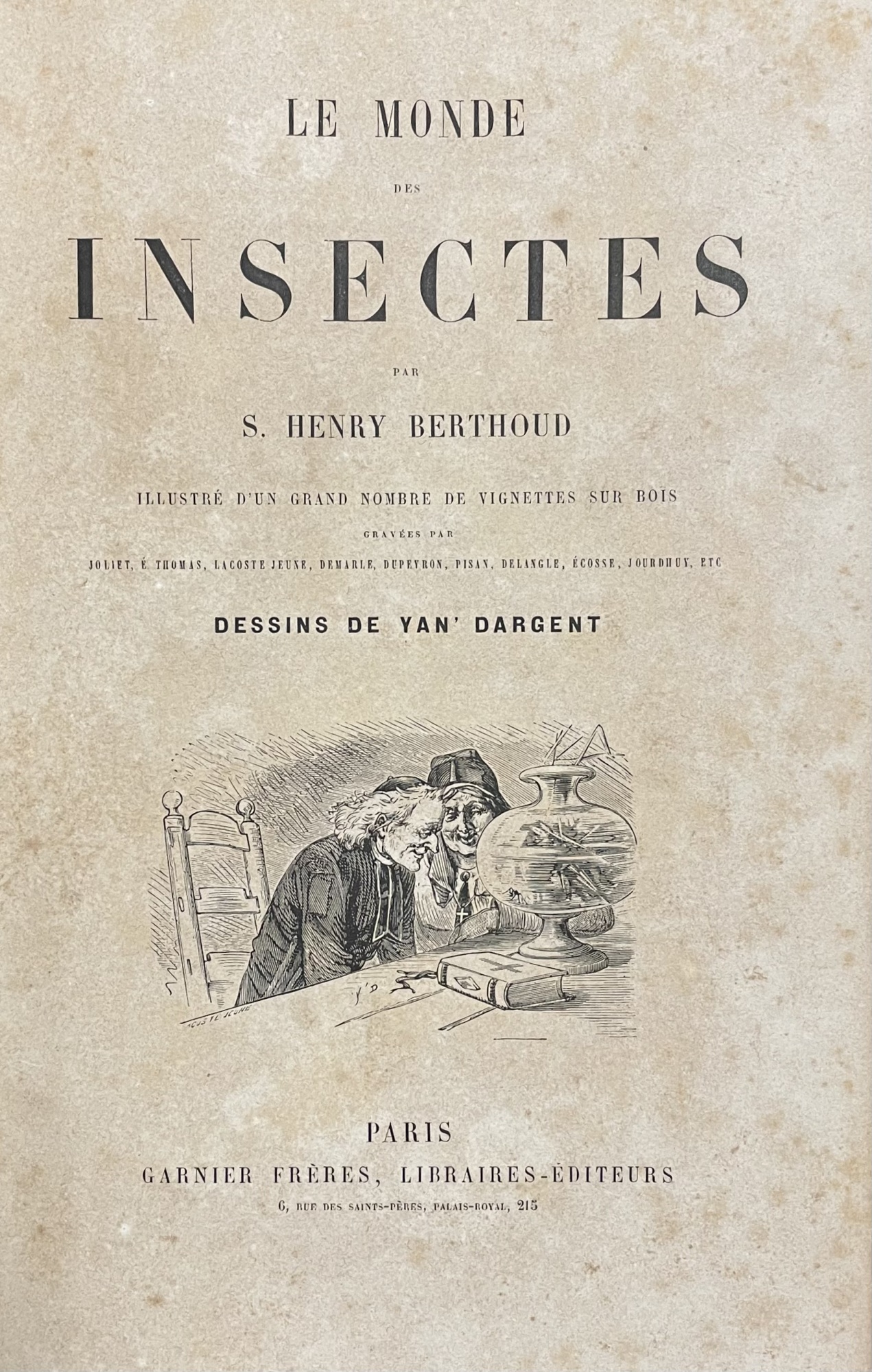 LE MONDE DES INSECTES