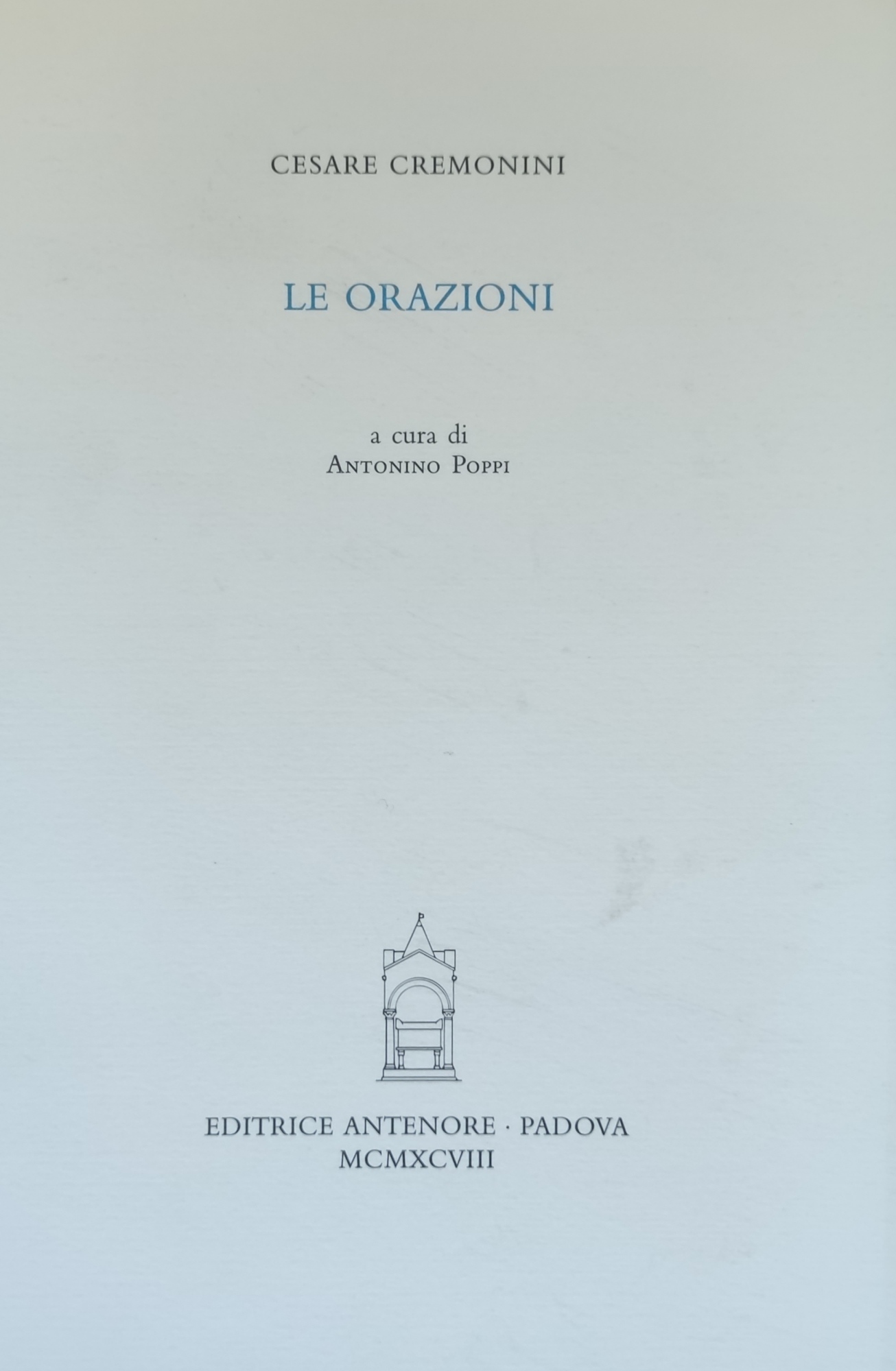 LE ORAZIONI