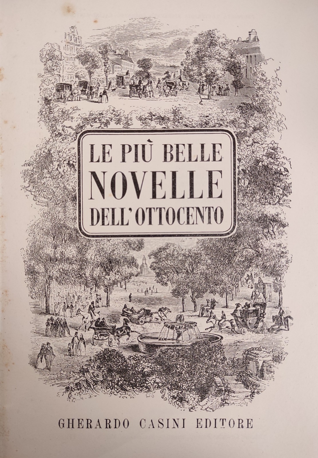 LE PIÙ BELLE NOVELLE DELL' OTTOCENTO