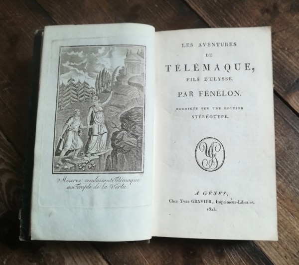 LES AVENTURES E TELEMAQUE FILS D'ULYSSE