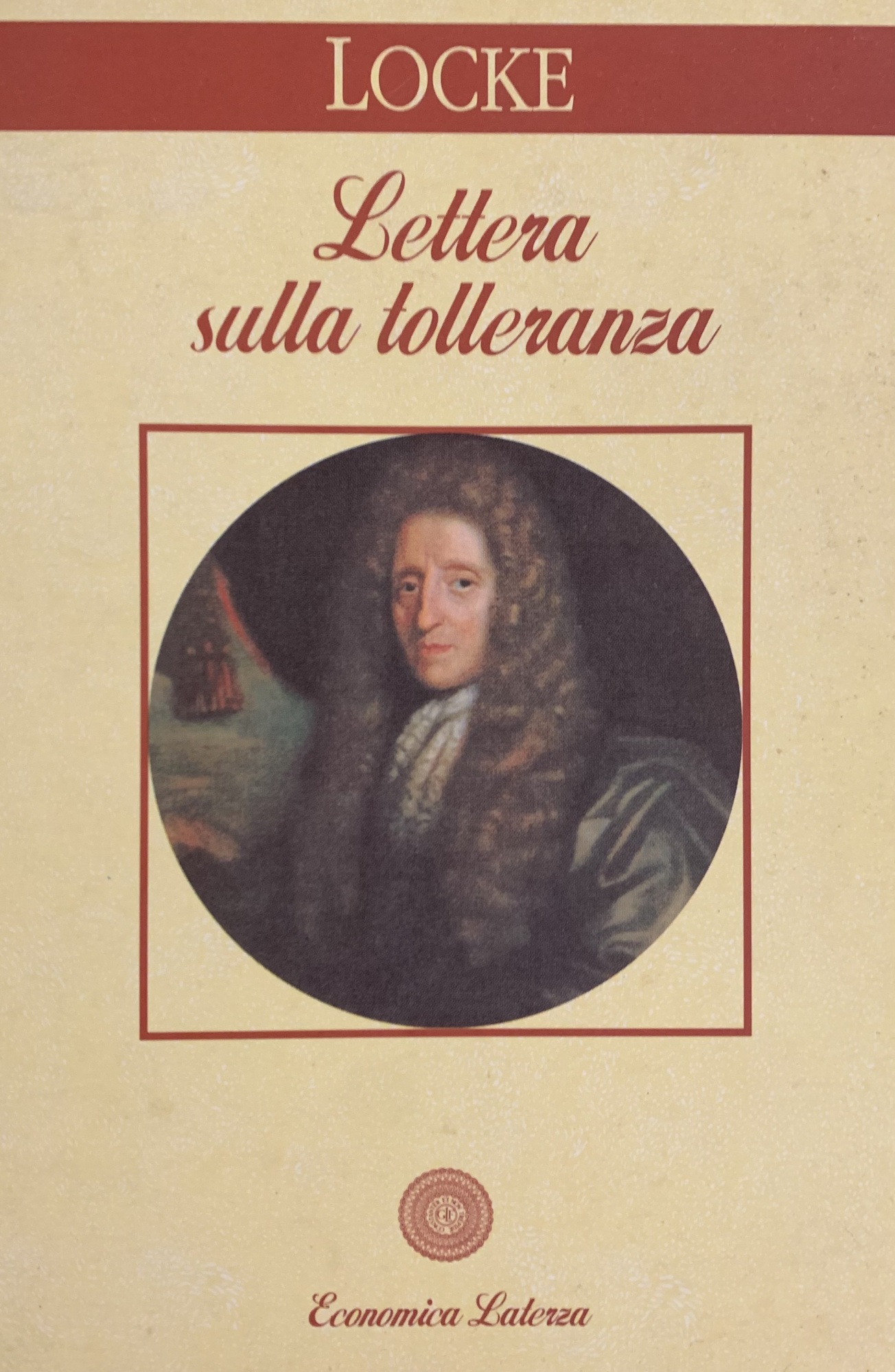 LETTERA SULLA TOLLERANZA